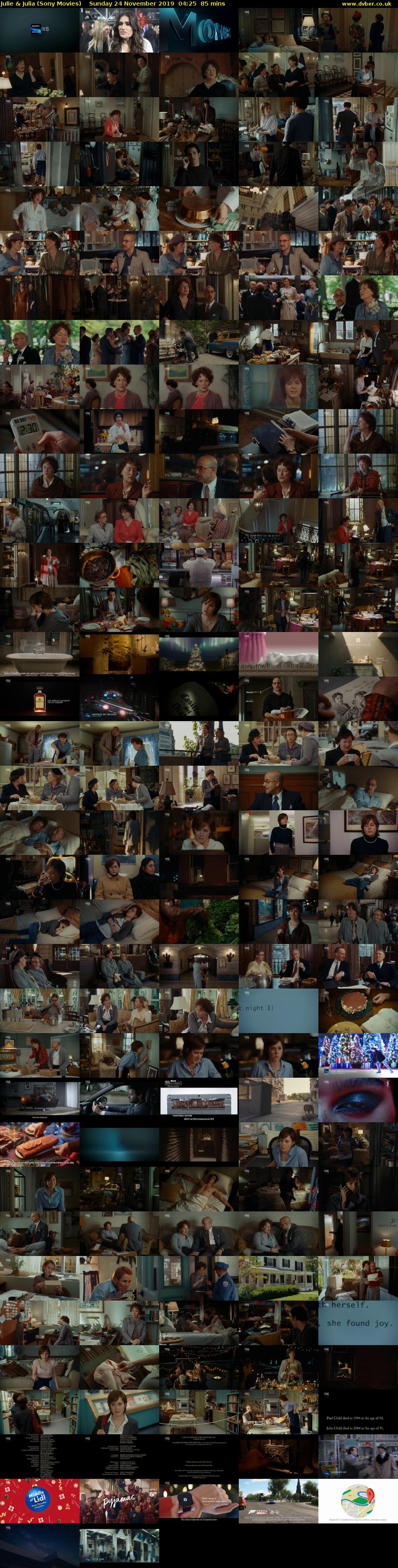 Julie & Julia (Sony Movies) Sunday 24 November 2019 04:25 - 05:50