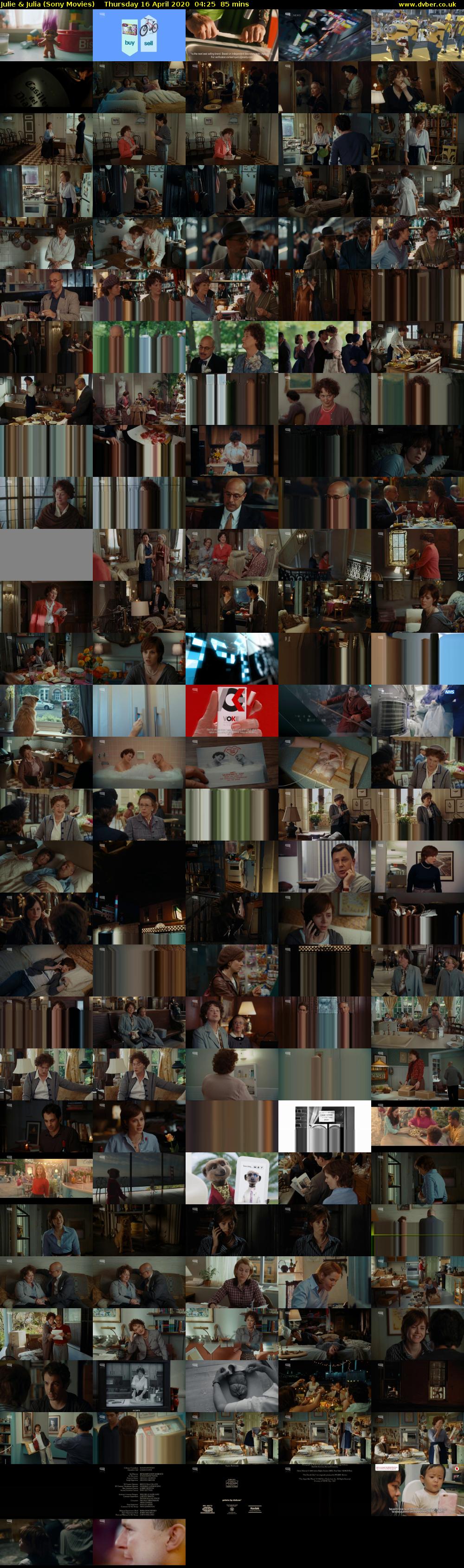 Julie & Julia (Sony Movies) Thursday 16 April 2020 04:25 - 05:50