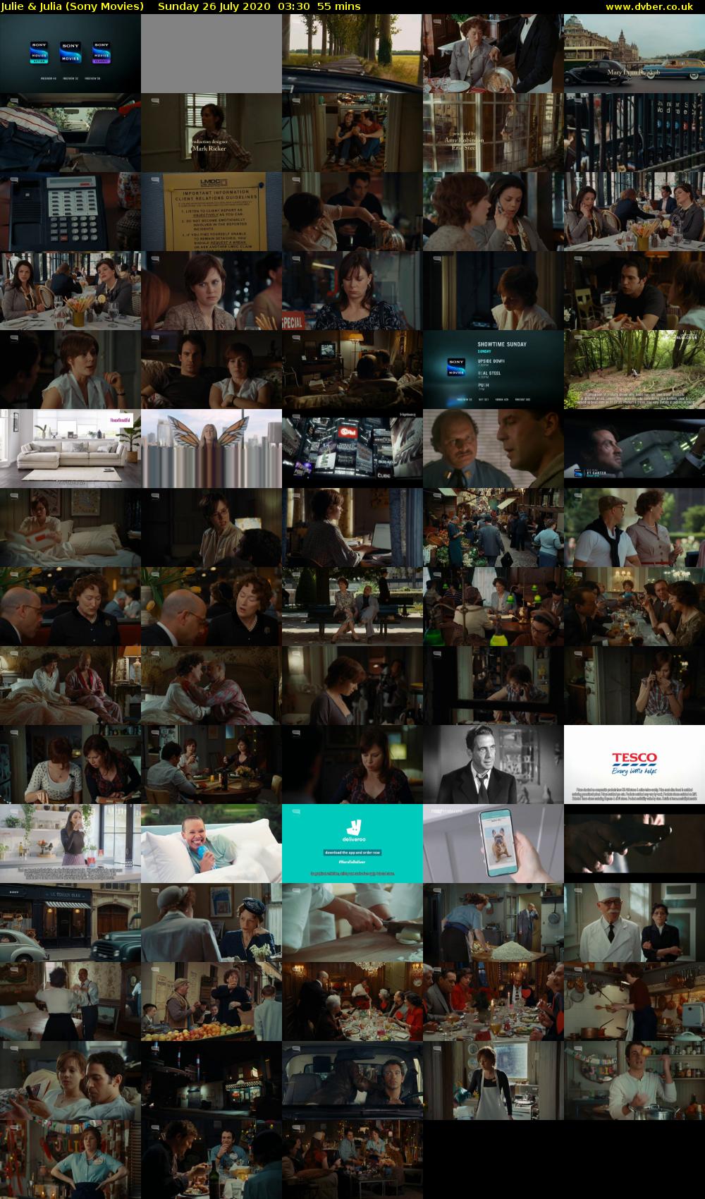 Julie & Julia (Sony Movies) Sunday 26 July 2020 03:30 - 04:25