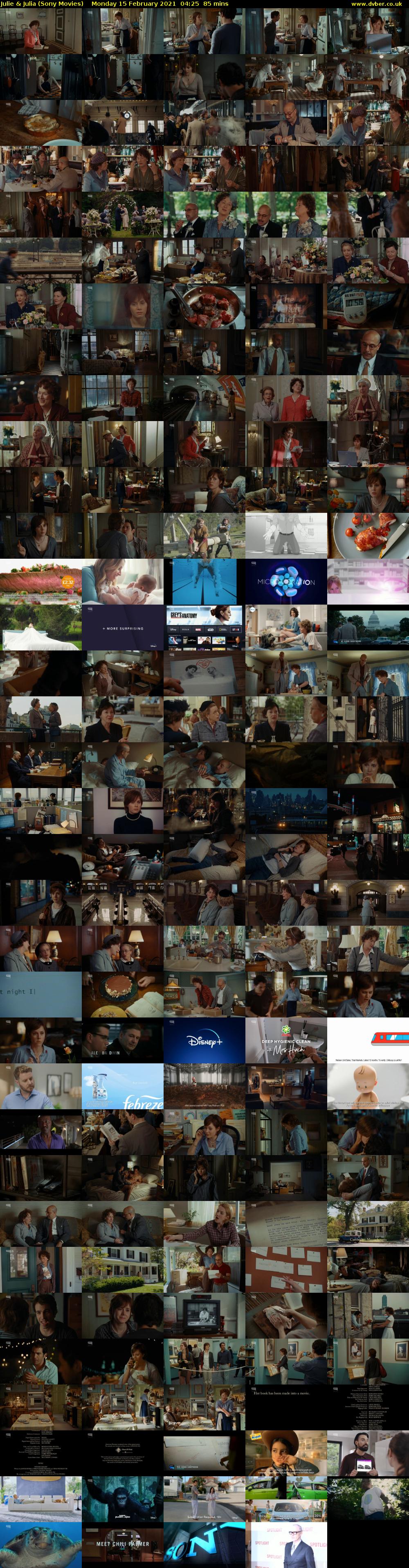 Julie & Julia (Sony Movies) Monday 15 February 2021 04:25 - 05:50
