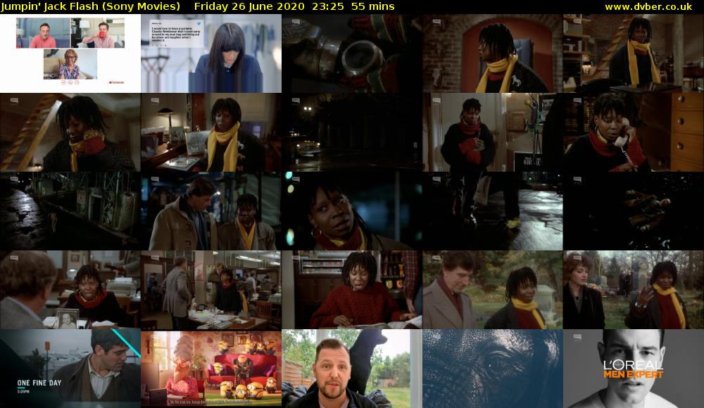 Jumpin' Jack Flash (Sony Movies) Friday 26 June 2020 23:25 - 00:20