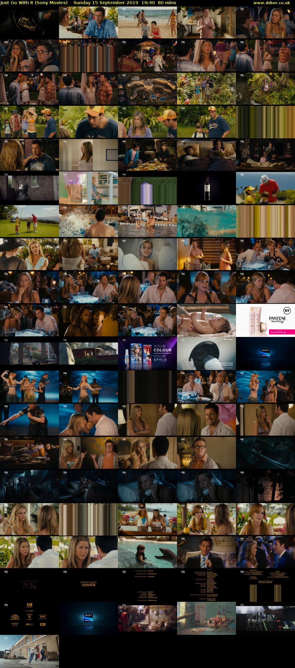 Just Go With It (Sony Movies) Sunday 15 September 2019 19:40 - 21:00