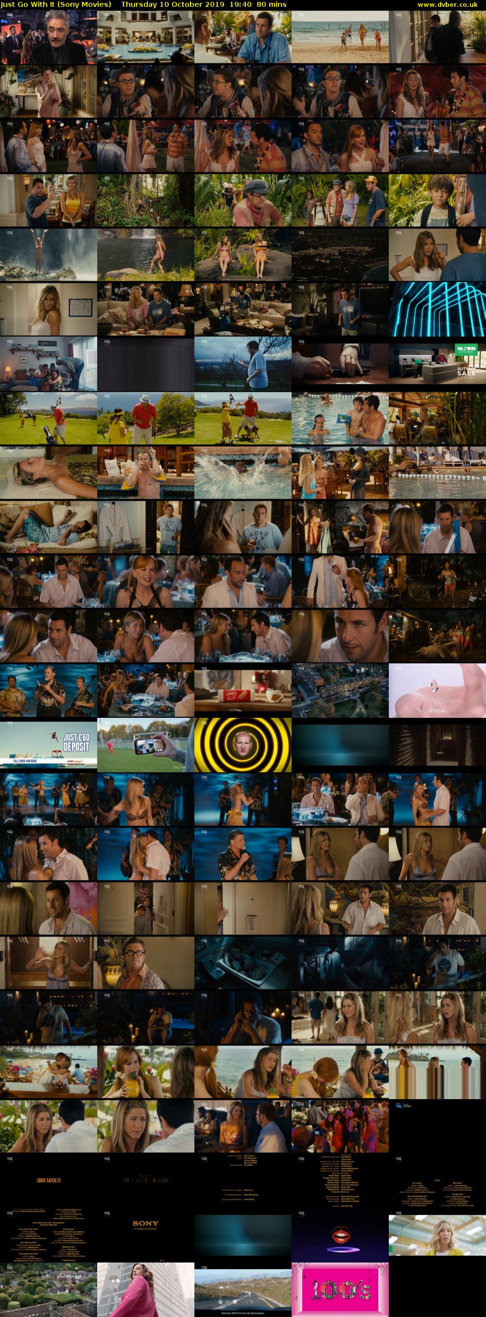 Just Go With It (Sony Movies) Thursday 10 October 2019 19:40 - 21:00