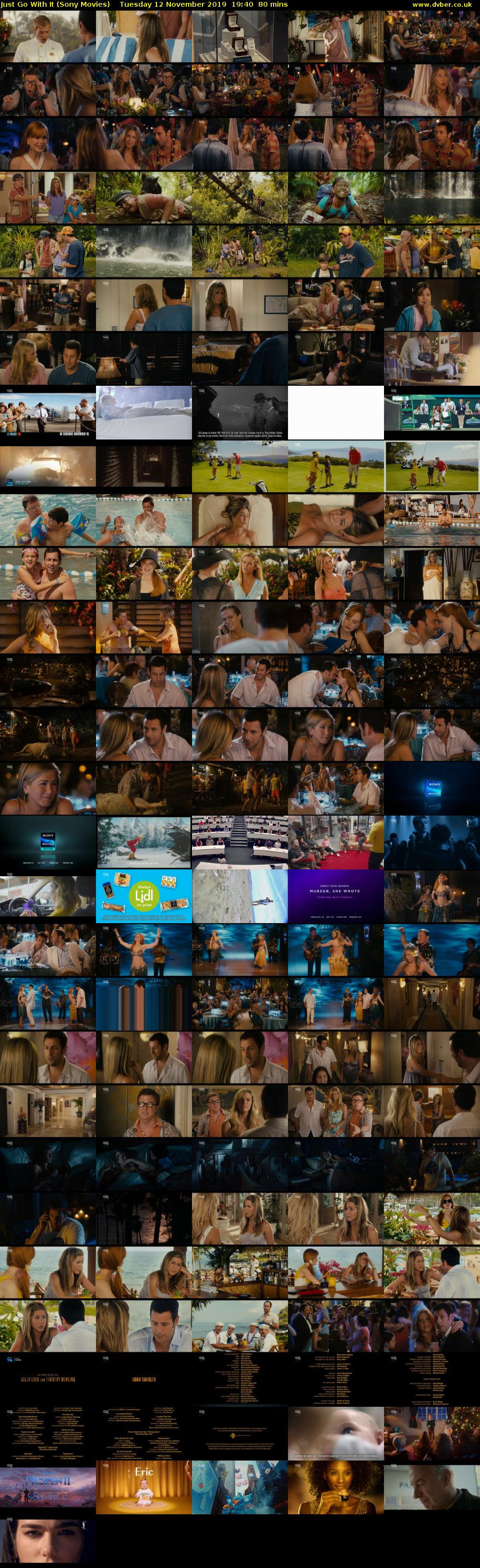 Just Go With It (Sony Movies) Tuesday 12 November 2019 19:40 - 21:00