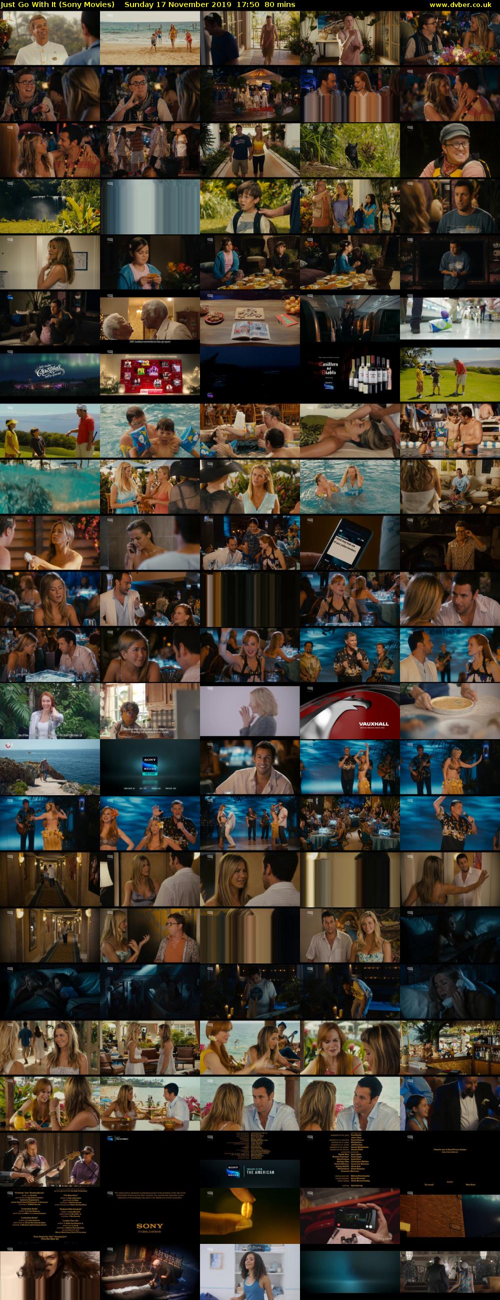 Just Go With It (Sony Movies) Sunday 17 November 2019 17:50 - 19:10