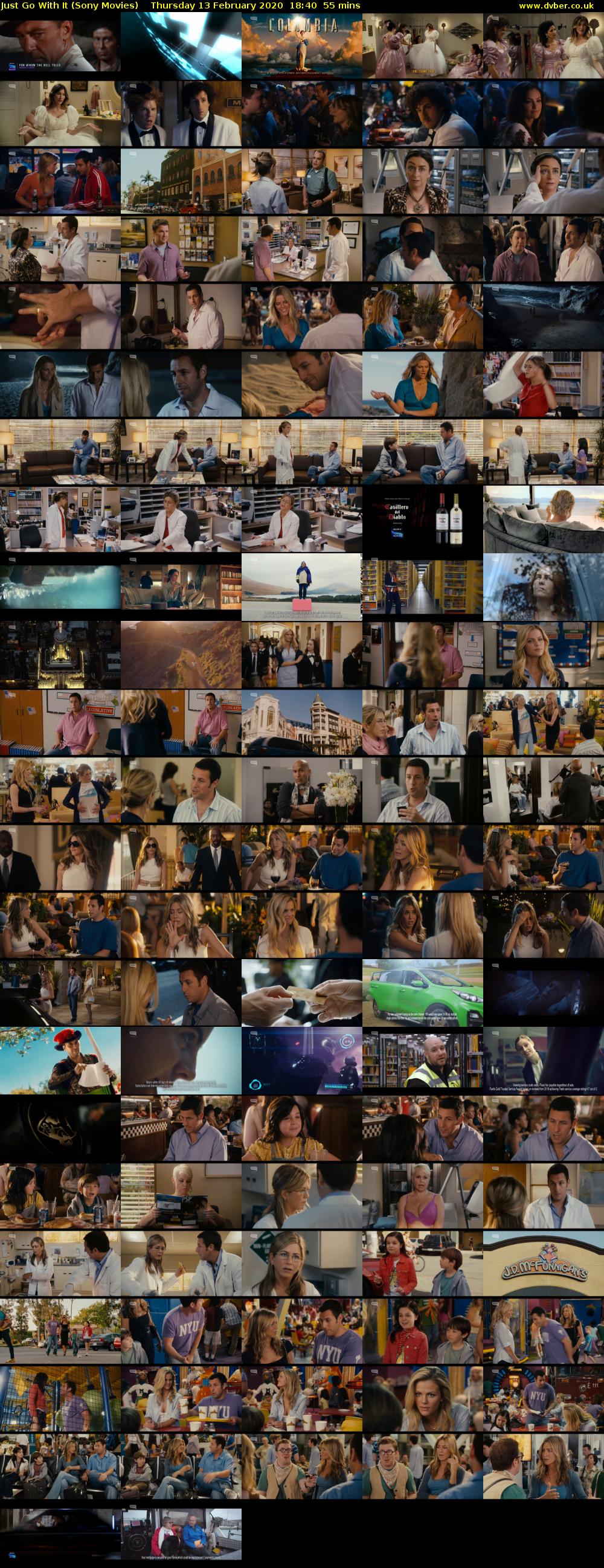 Just Go With It (Sony Movies) Thursday 13 February 2020 18:40 - 19:35