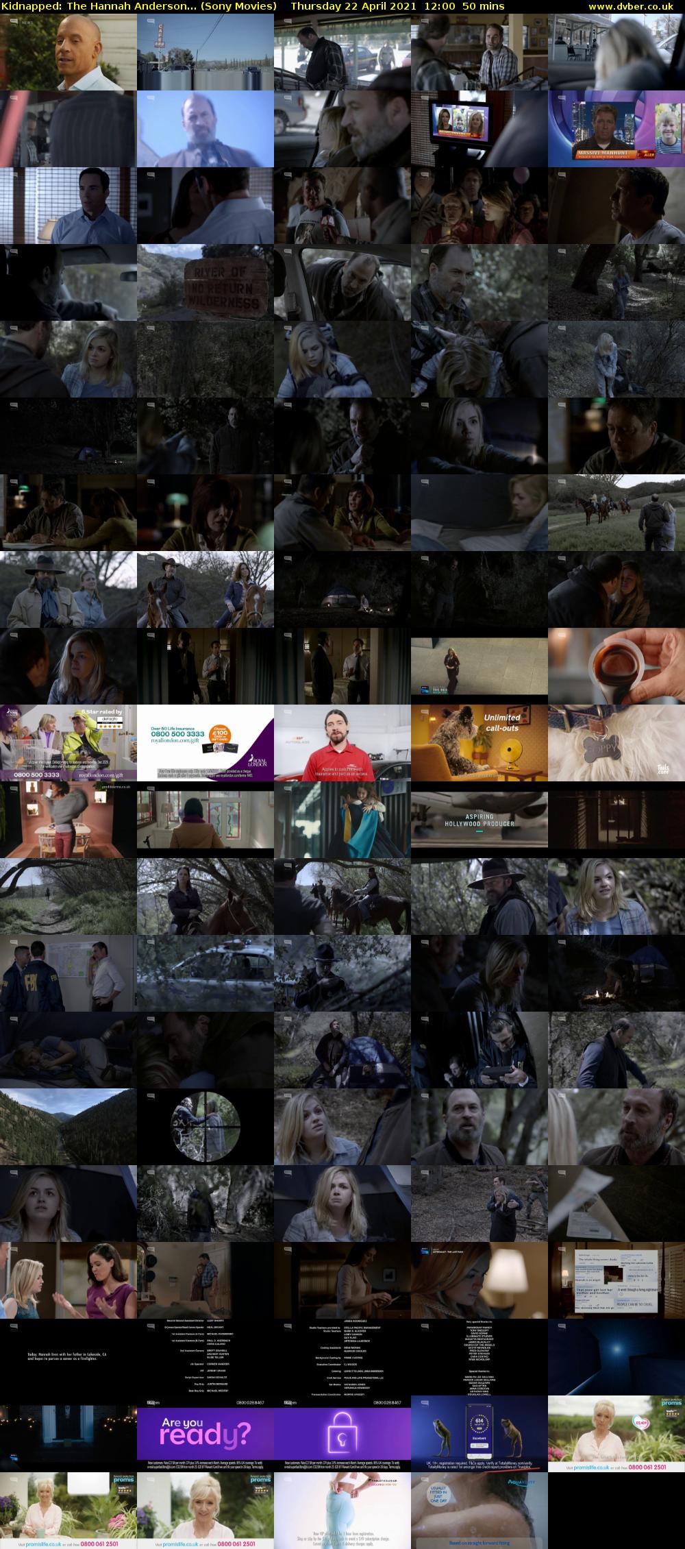 Kidnapped: The Hannah Anderson... (Sony Movies) Thursday 22 April 2021 12:00 - 12:50