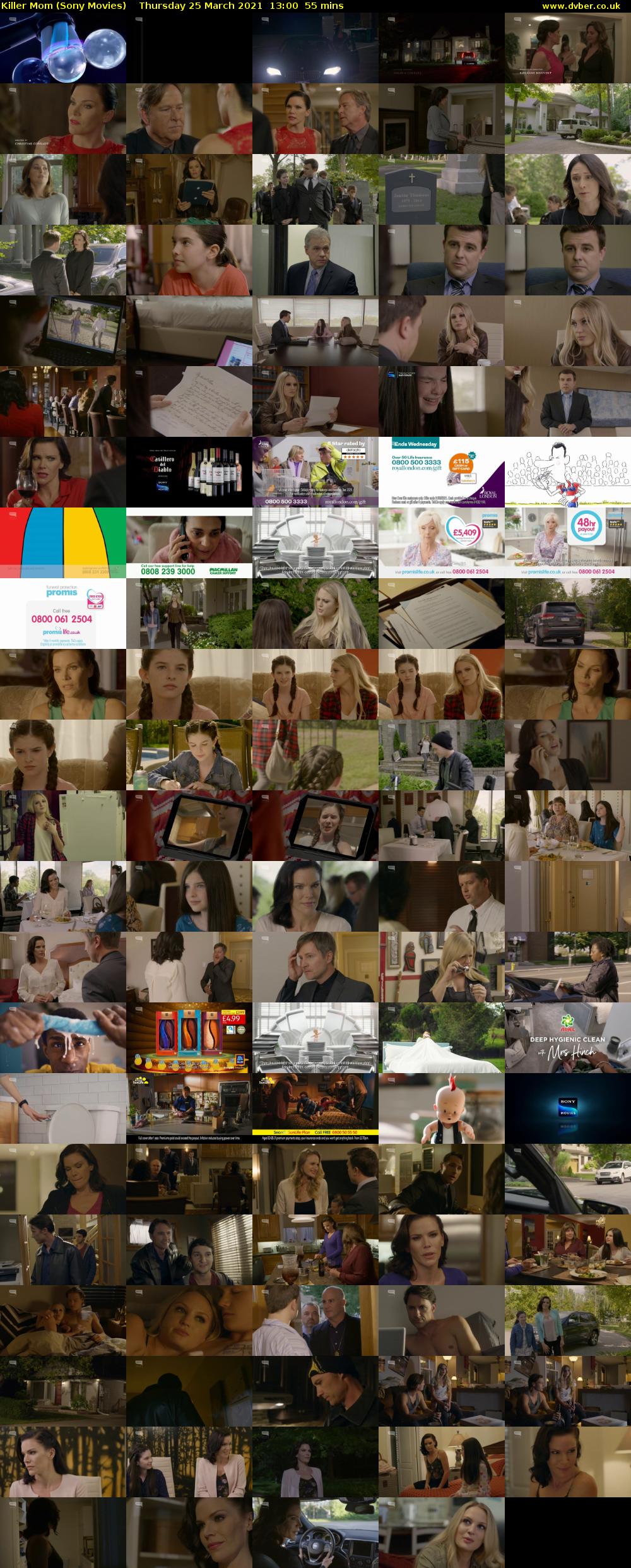 Killer Mom (Sony Movies) Thursday 25 March 2021 13:00 - 13:55