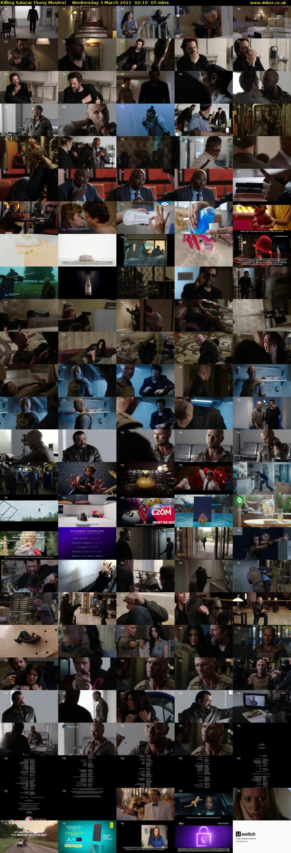 Killing Salazar (Sony Movies) Wednesday 3 March 2021 02:10 - 03:15