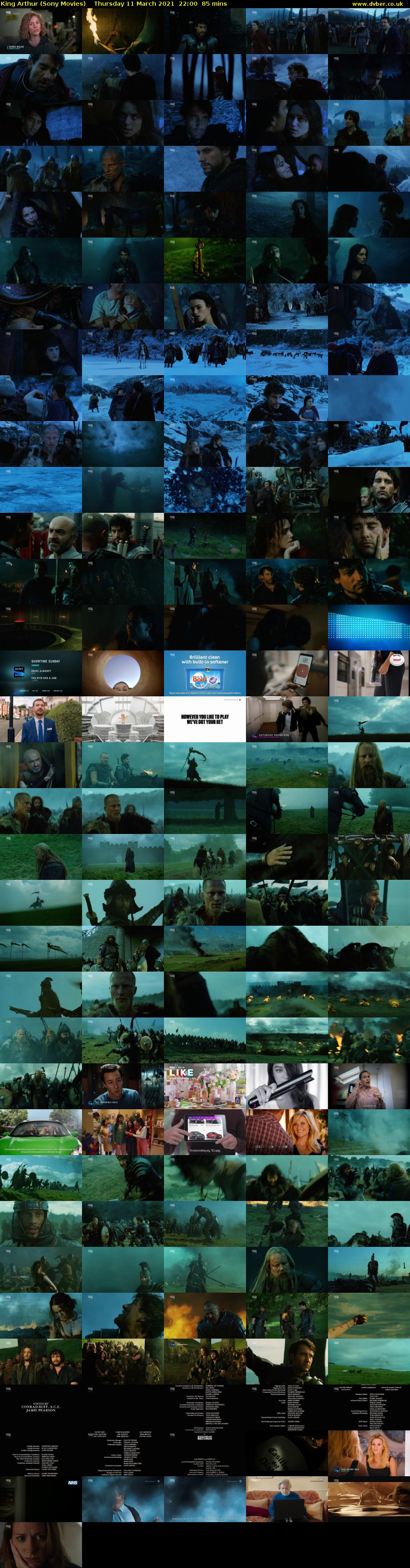 King Arthur (Sony Movies) Thursday 11 March 2021 22:00 - 23:25