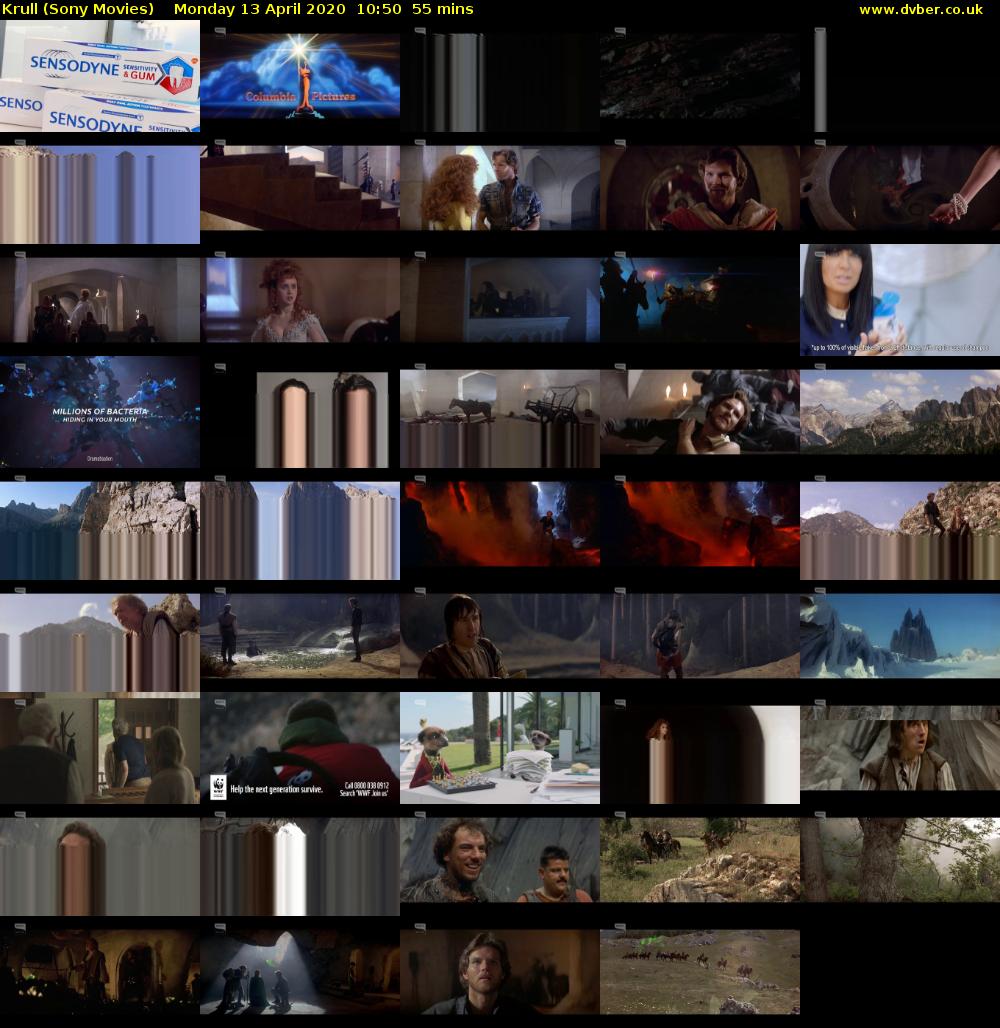 Krull (Sony Movies) Monday 13 April 2020 10:50 - 11:45