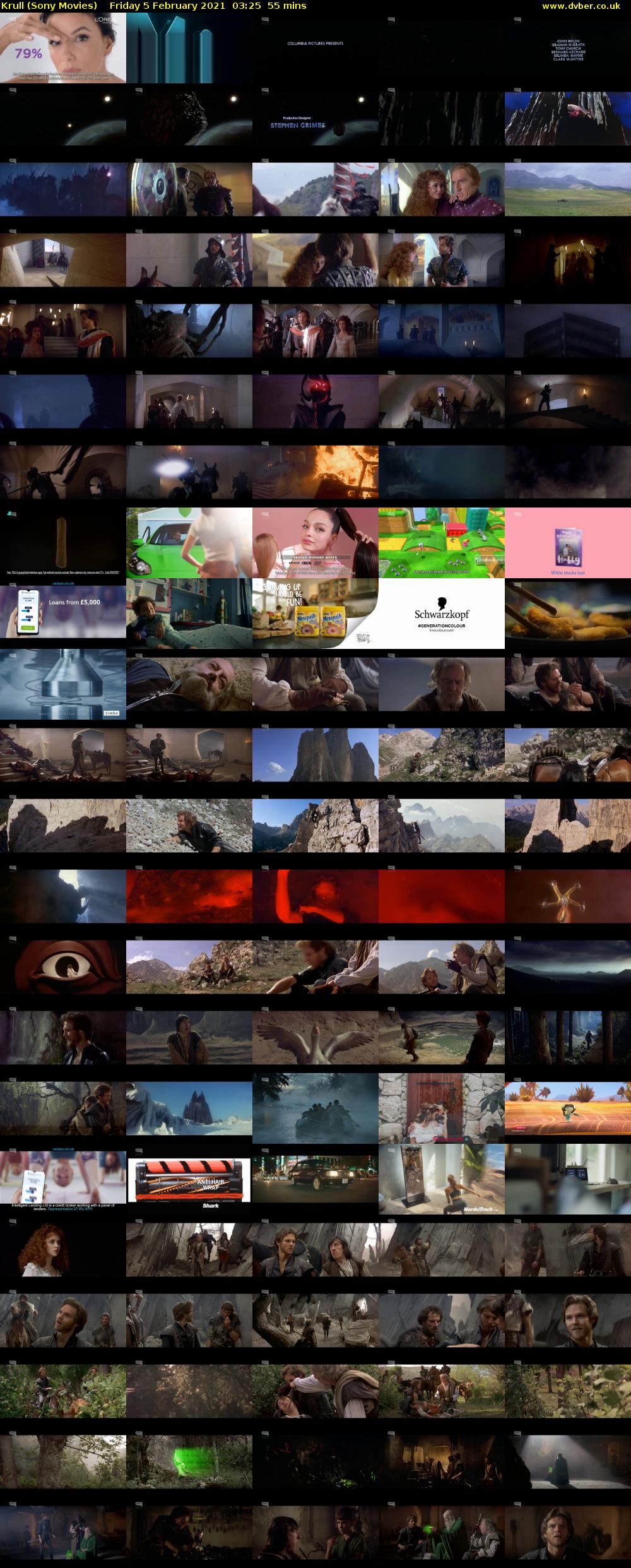 Krull (Sony Movies) Friday 5 February 2021 03:25 - 04:20
