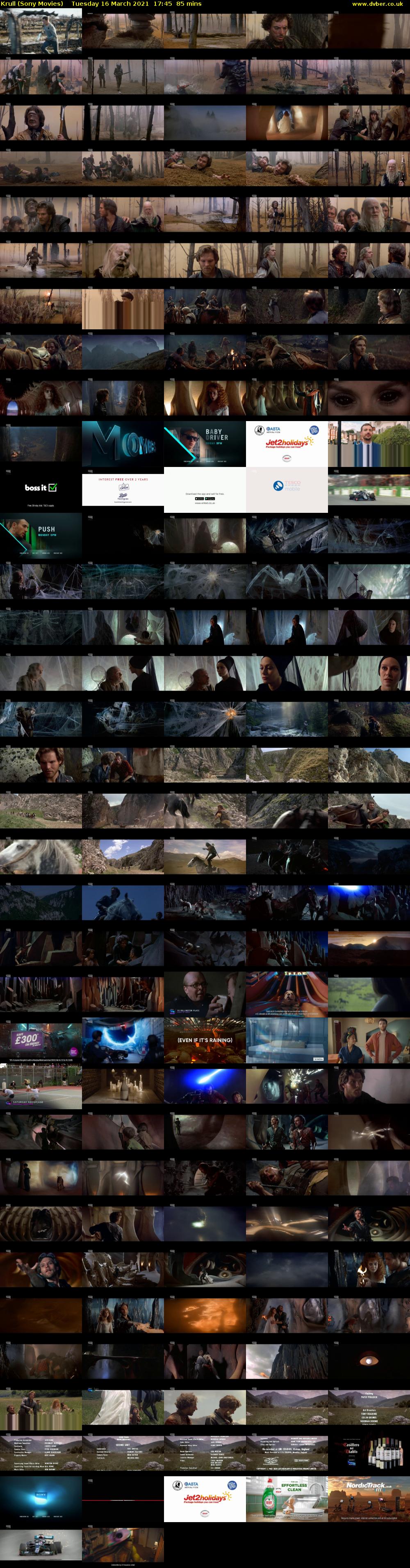 Krull (Sony Movies) Tuesday 16 March 2021 17:45 - 19:10