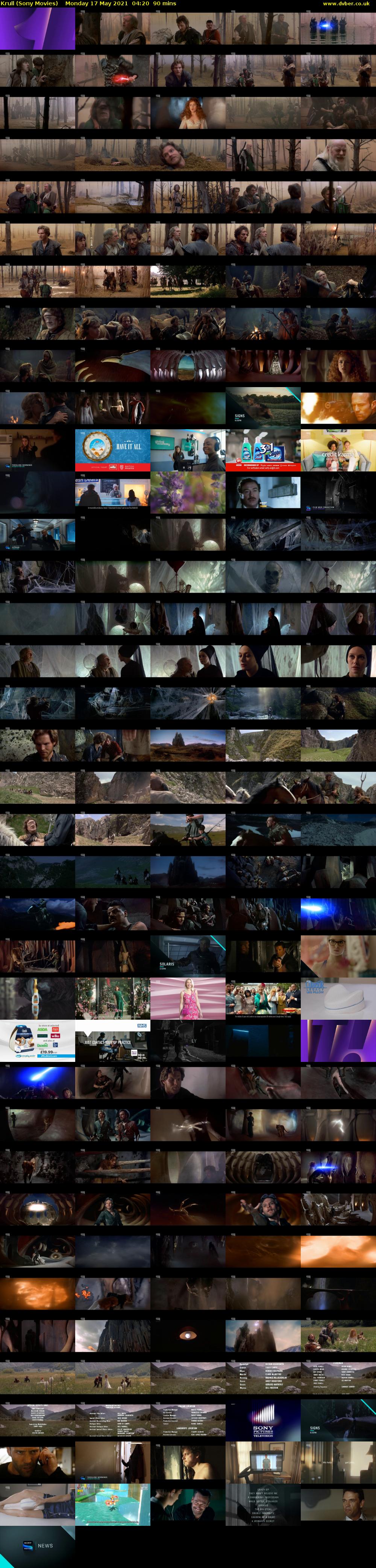 Krull (Sony Movies) Monday 17 May 2021 04:20 - 05:50
