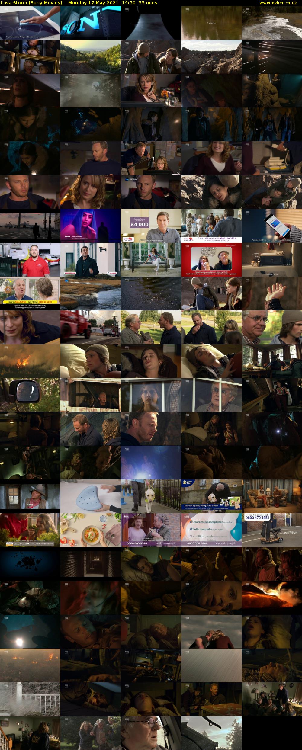 Lava Storm (Sony Movies) Monday 17 May 2021 14:50 - 15:45