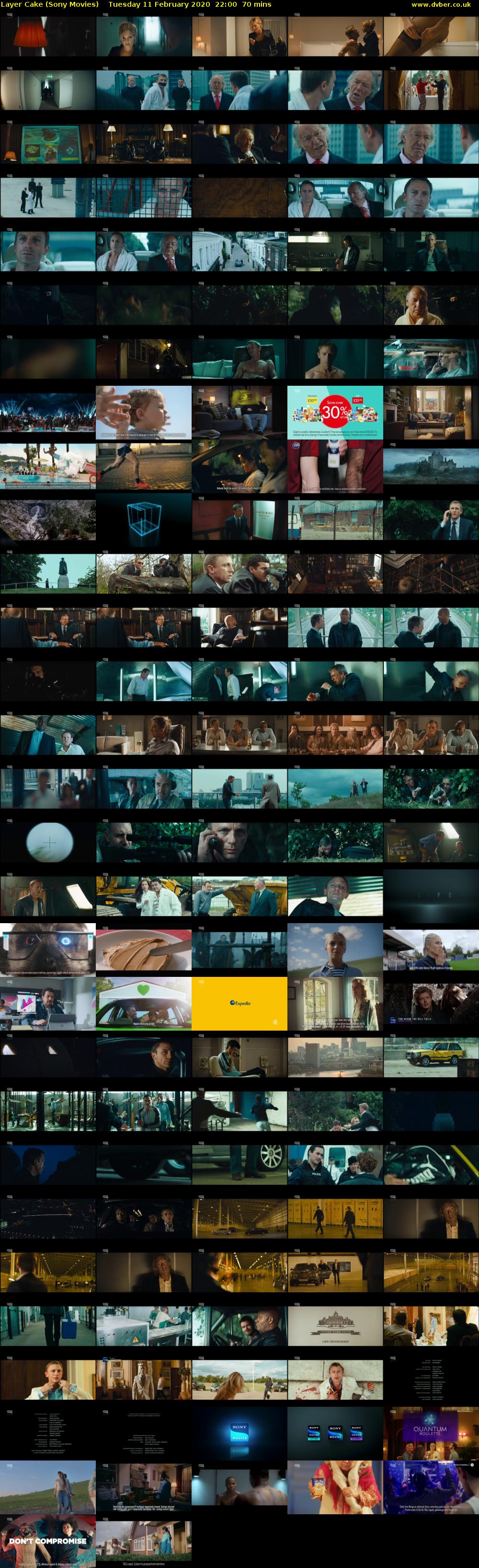 Layer Cake (Sony Movies) Tuesday 11 February 2020 22:00 - 23:10