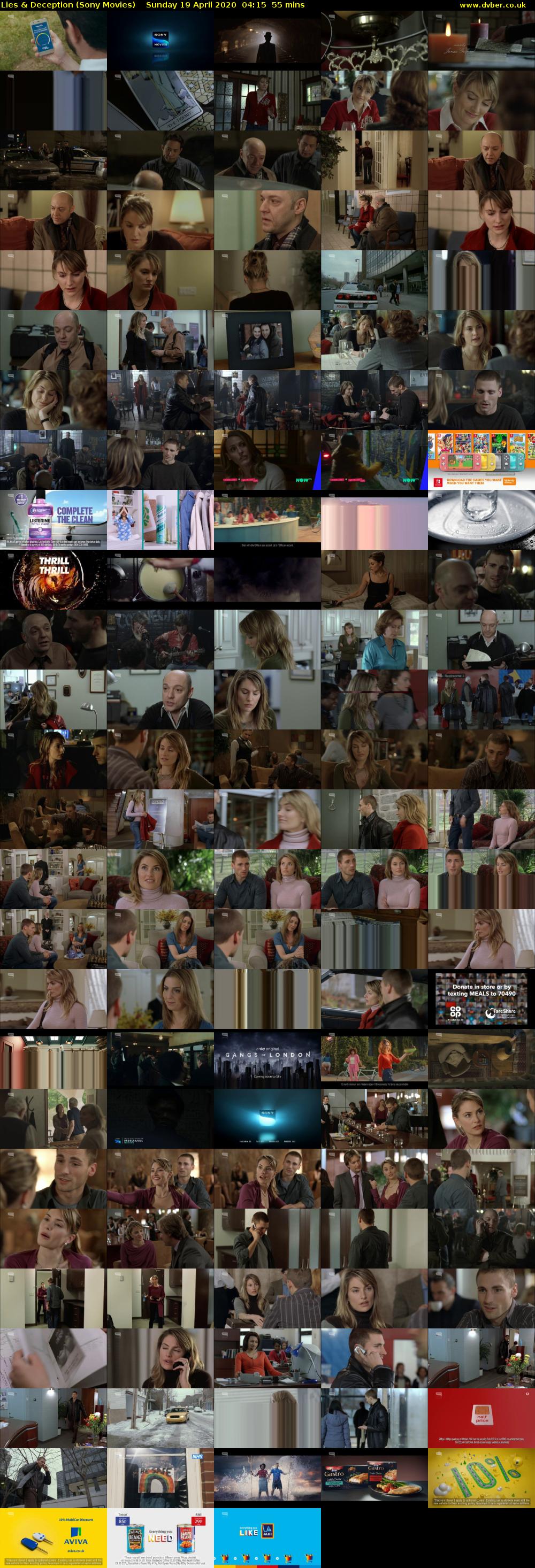Lies & Deception (Sony Movies) Sunday 19 April 2020 04:15 - 05:10
