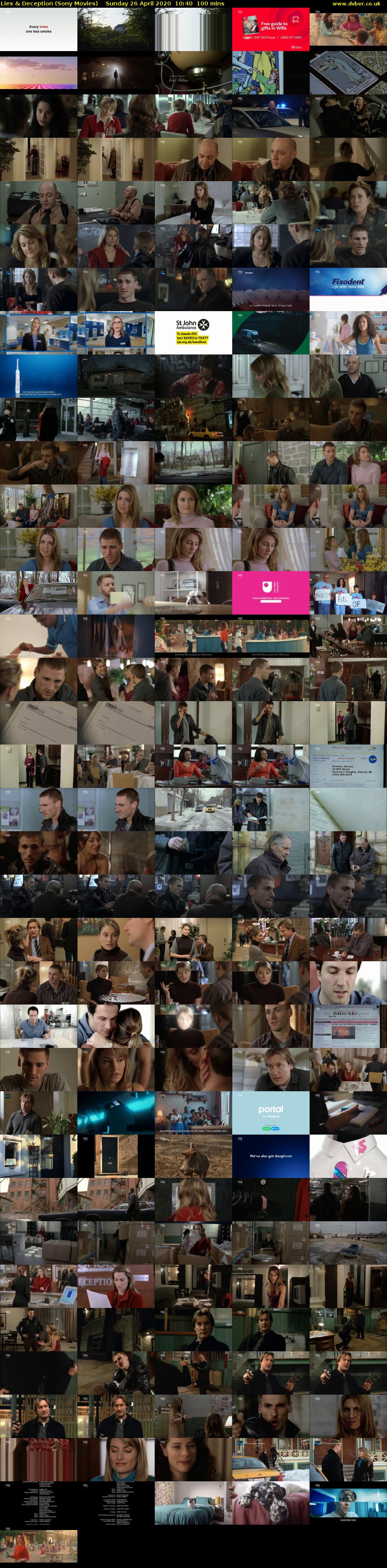 Lies & Deception (Sony Movies) Sunday 26 April 2020 10:40 - 12:20