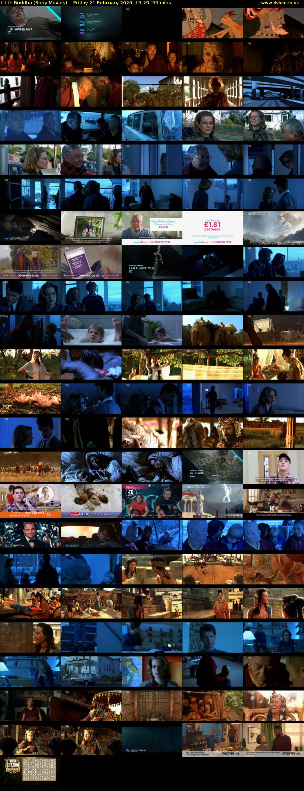 Little Buddha (Sony Movies) Friday 21 February 2020 15:25 - 16:20