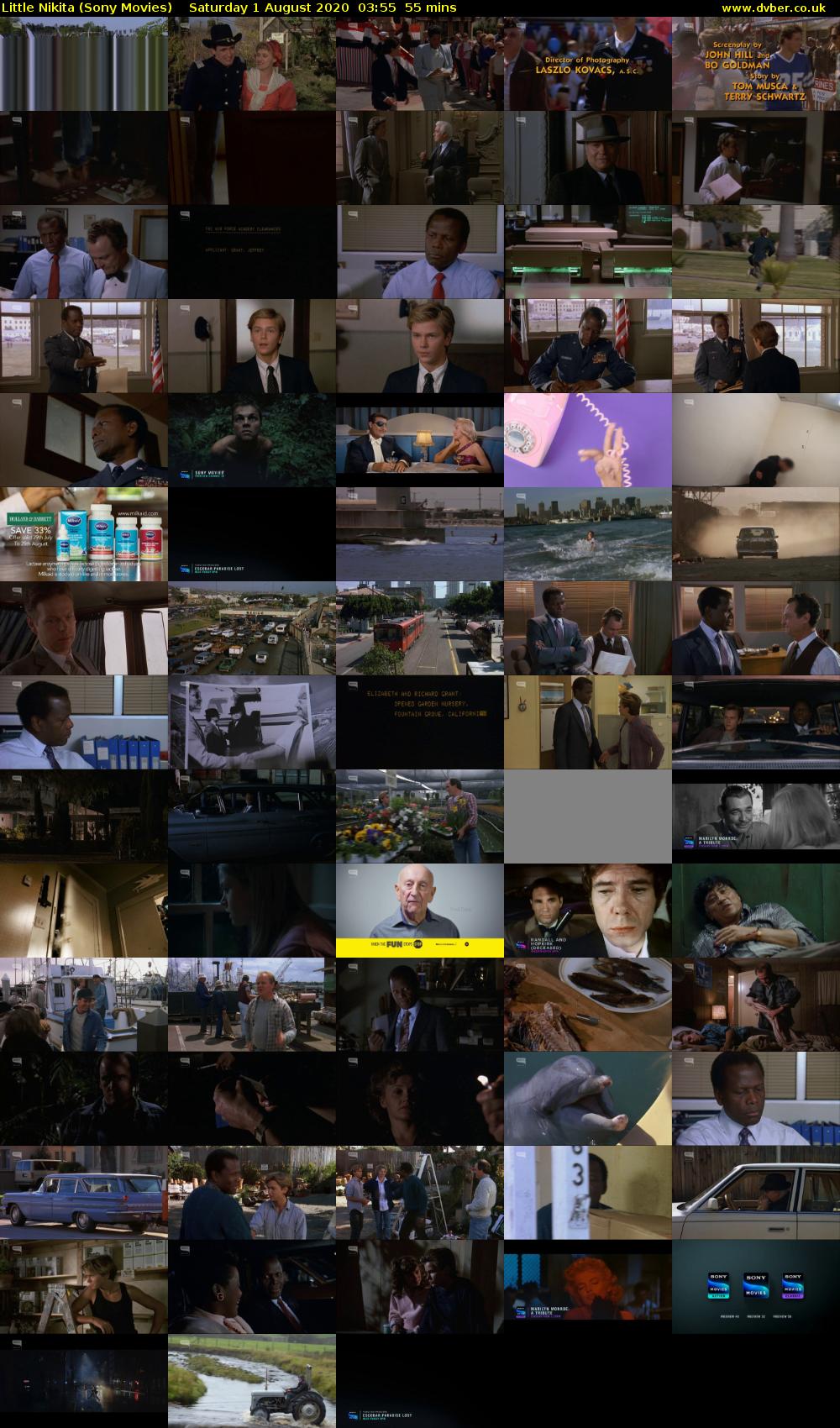 Little Nikita (Sony Movies) Saturday 1 August 2020 03:55 - 04:50