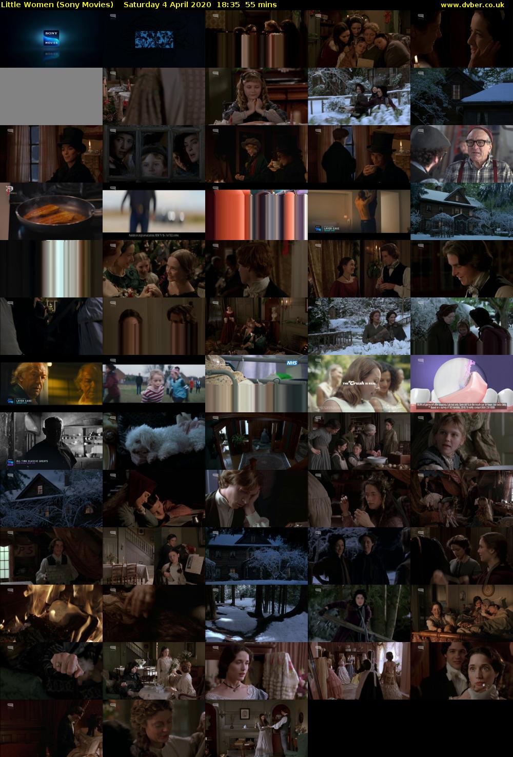 Little Women (Sony Movies) Saturday 4 April 2020 18:35 - 19:30