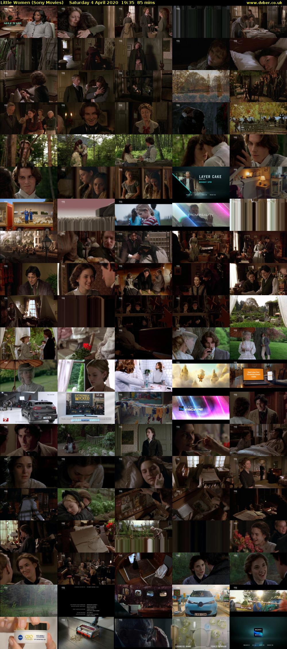 Little Women (Sony Movies) Saturday 4 April 2020 19:35 - 21:00
