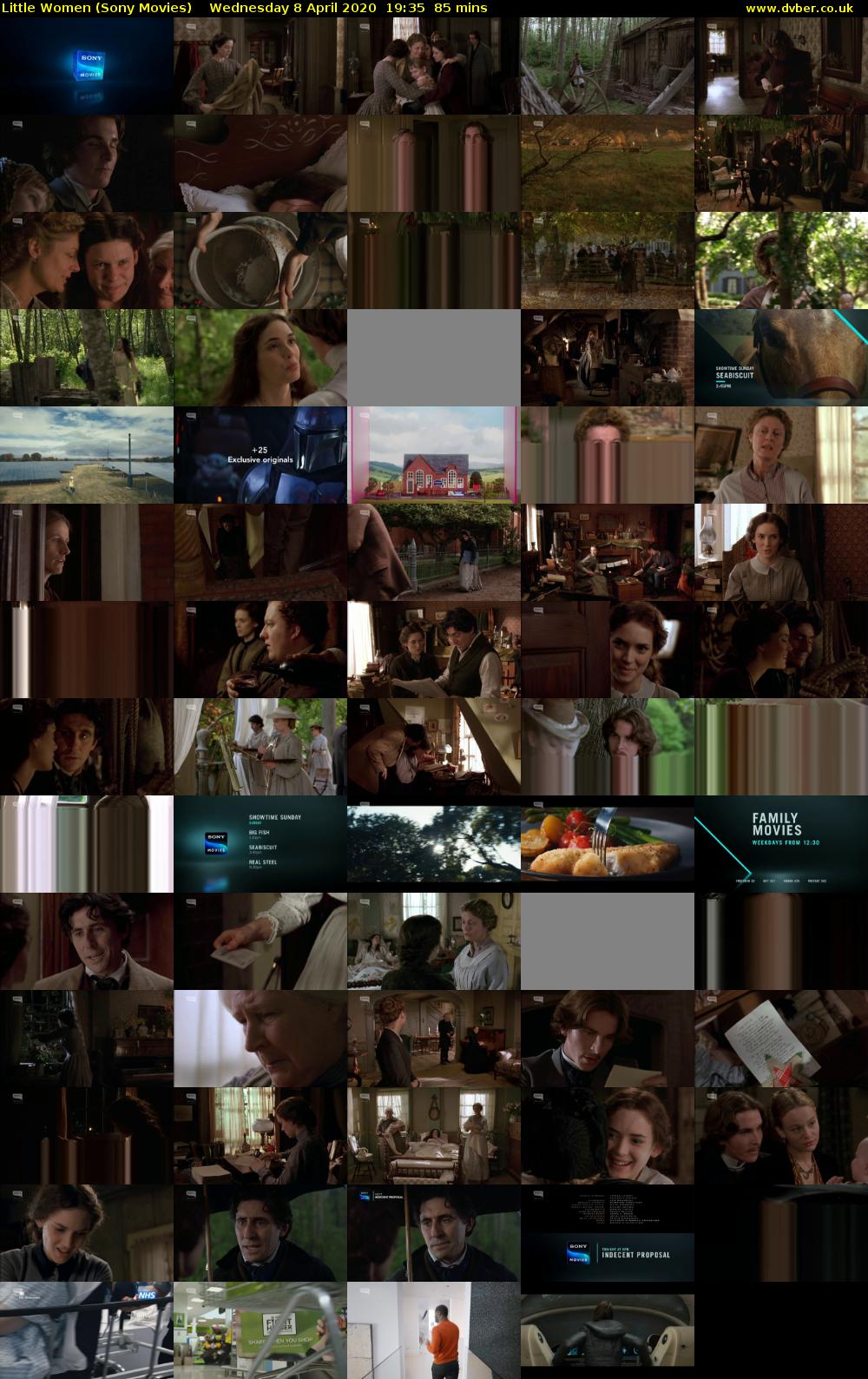 Little Women (Sony Movies) Wednesday 8 April 2020 19:35 - 21:00