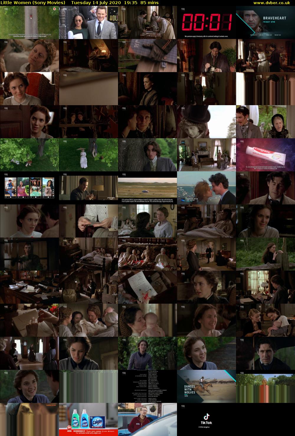 Little Women (Sony Movies) Tuesday 14 July 2020 19:35 - 21:00