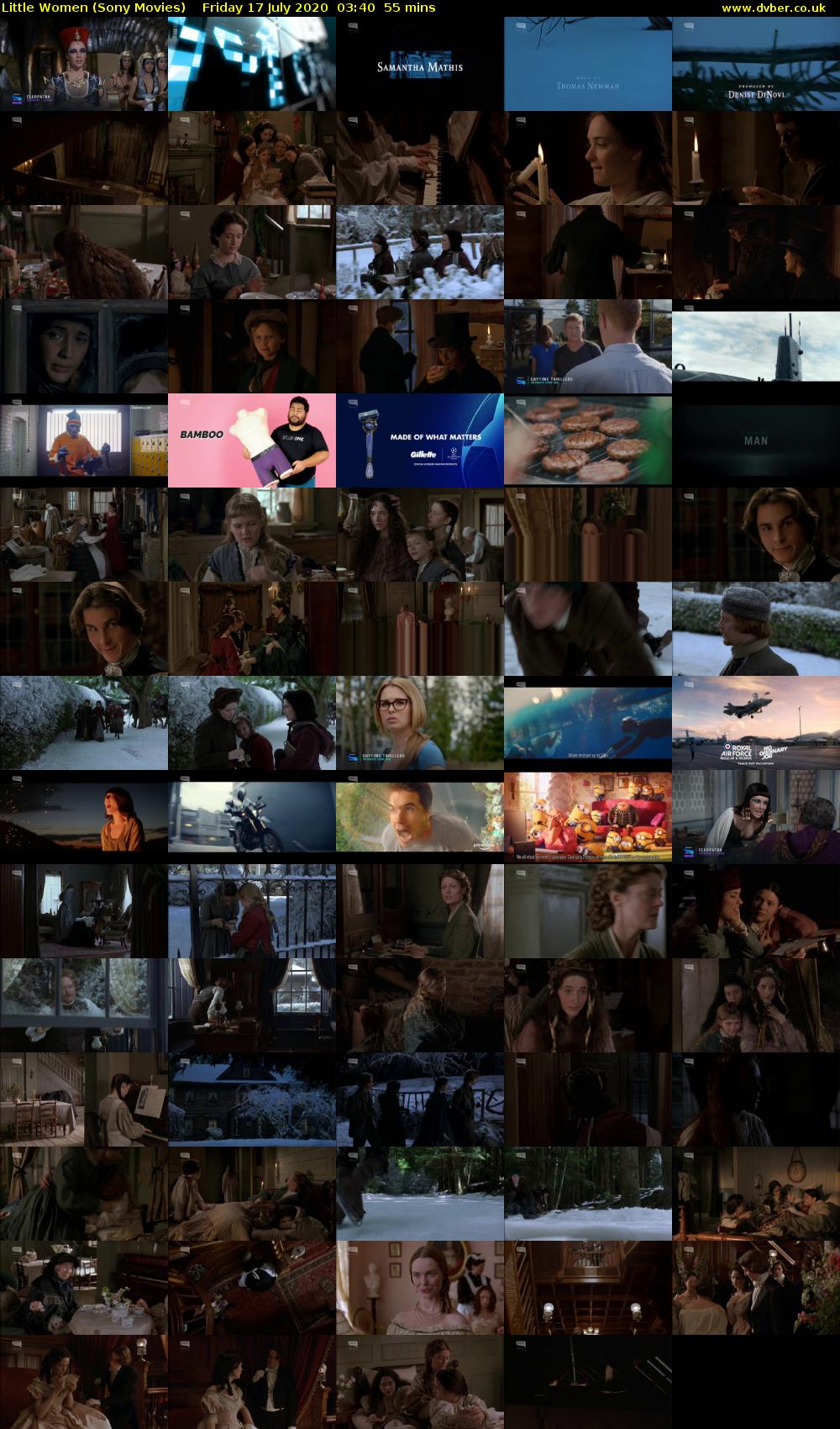 Little Women (Sony Movies) Friday 17 July 2020 03:40 - 04:35