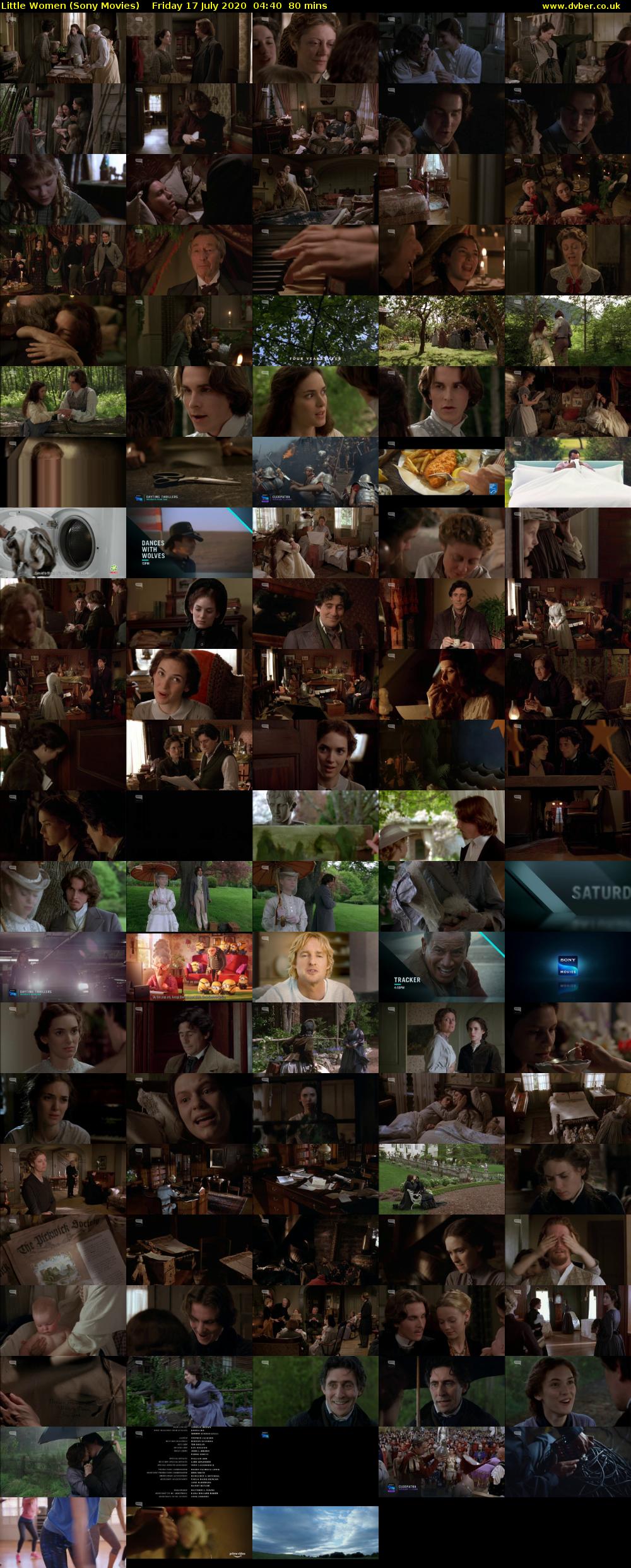 Little Women (Sony Movies) Friday 17 July 2020 04:40 - 06:00