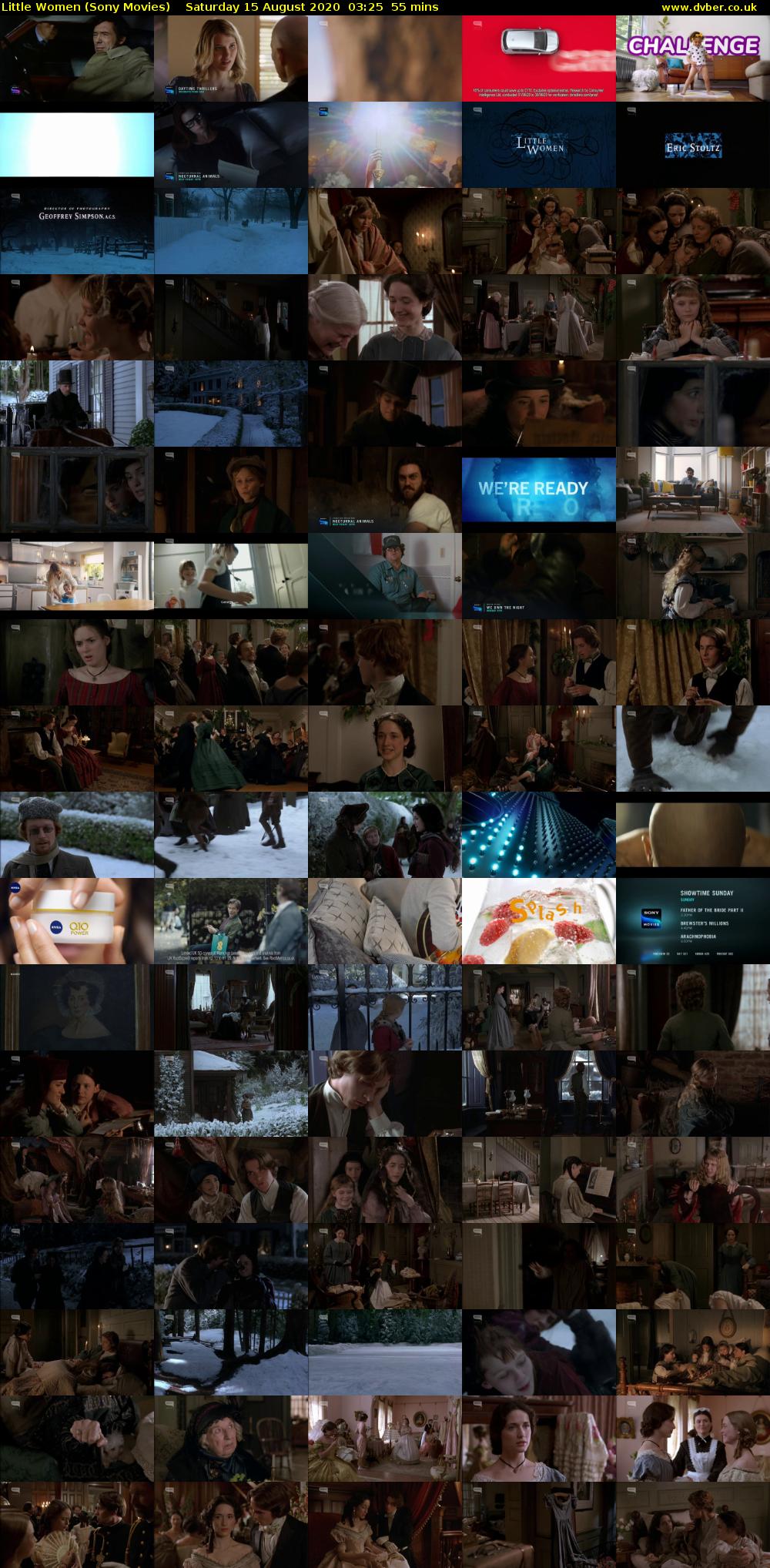 Little Women (Sony Movies) Saturday 15 August 2020 03:25 - 04:20