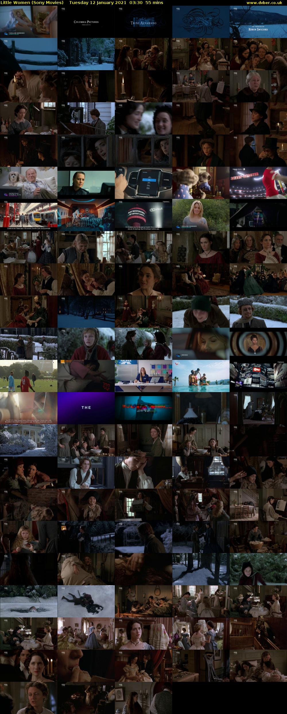 Little Women (Sony Movies) Tuesday 12 January 2021 03:30 - 04:25