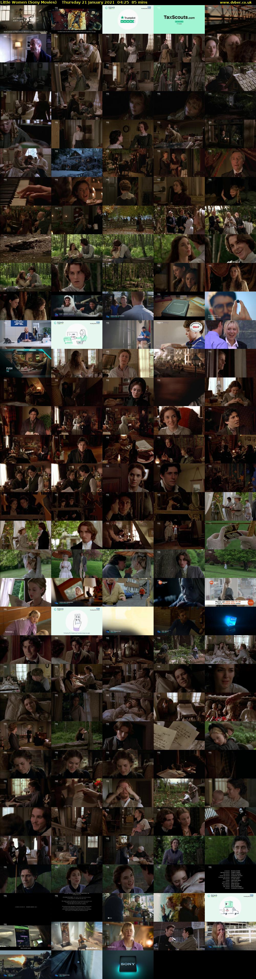Little Women (Sony Movies) Thursday 21 January 2021 04:25 - 05:50