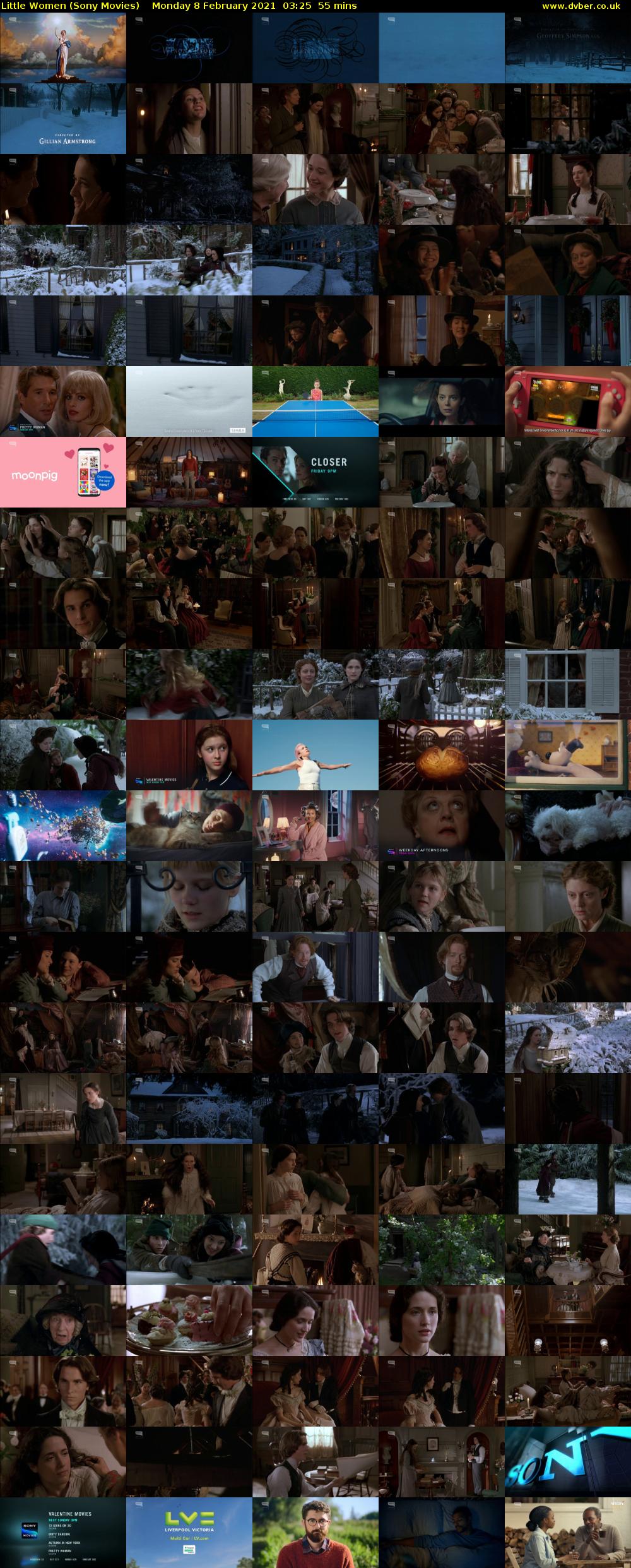 Little Women (Sony Movies) Monday 8 February 2021 03:25 - 04:20