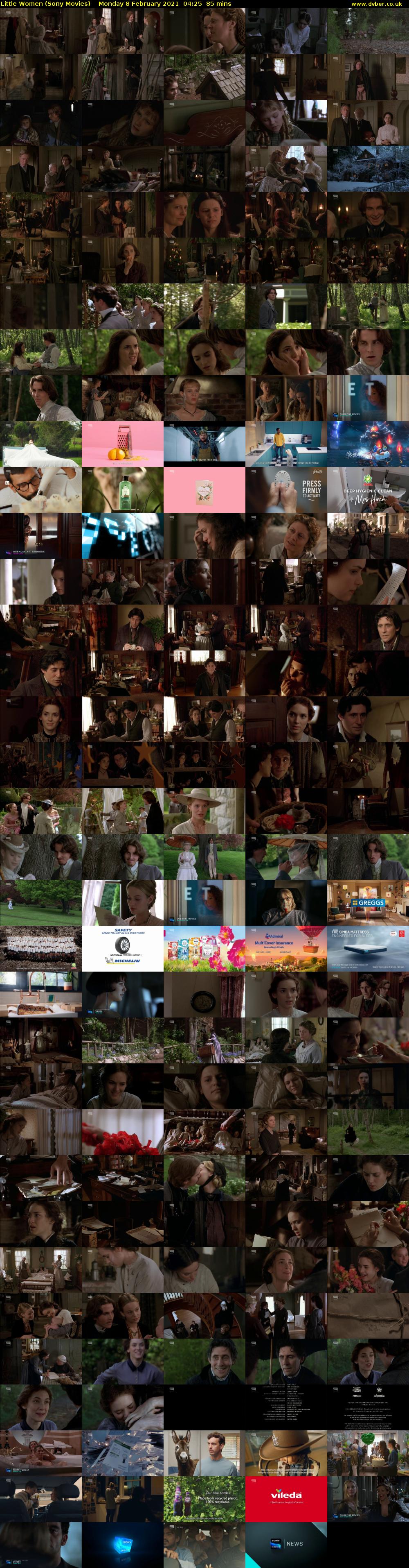 Little Women (Sony Movies) Monday 8 February 2021 04:25 - 05:50