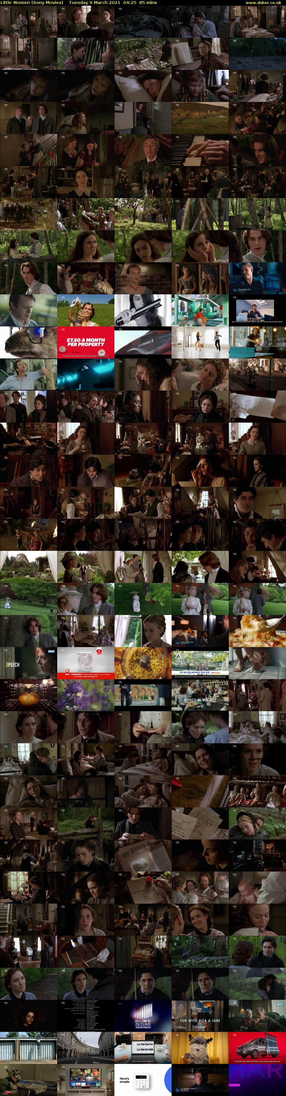 Little Women (Sony Movies) Tuesday 9 March 2021 04:25 - 05:50