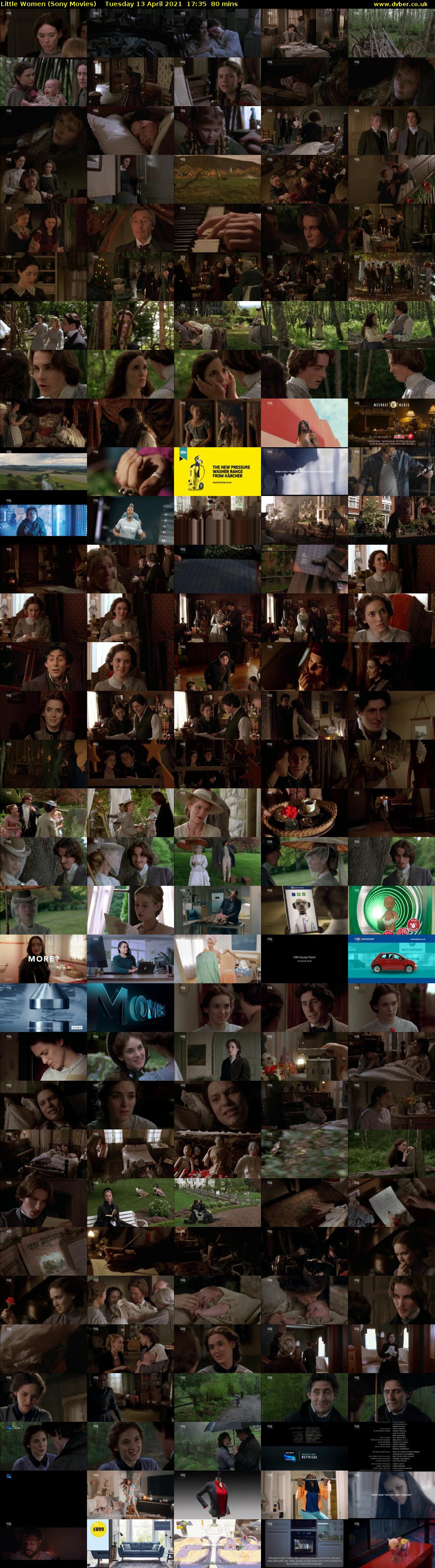 Little Women (Sony Movies) Tuesday 13 April 2021 17:35 - 18:55