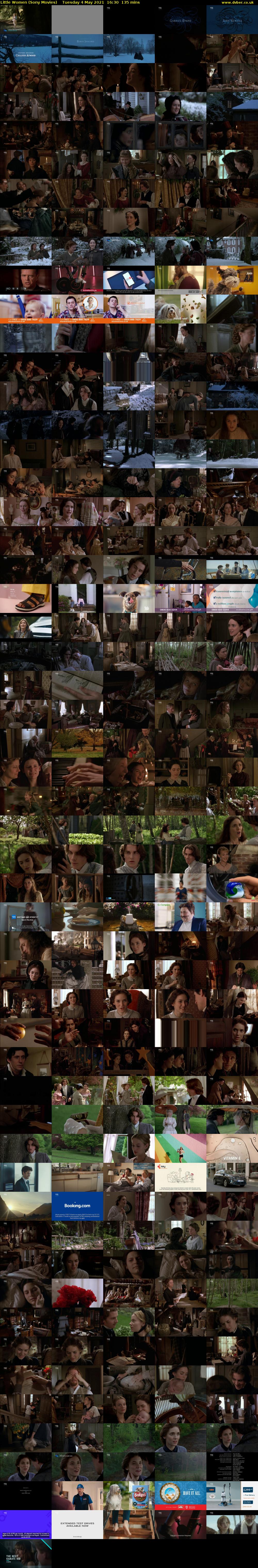 Little Women (Sony Movies) Tuesday 4 May 2021 16:30 - 18:45