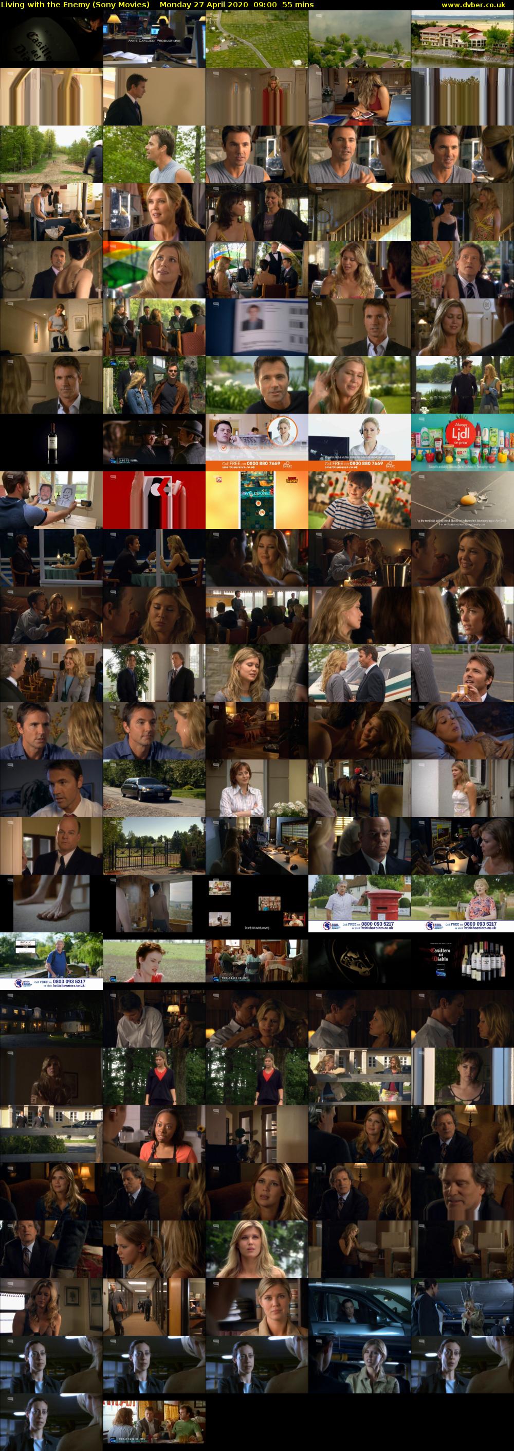 Living with the Enemy (Sony Movies) Monday 27 April 2020 09:00 - 09:55
