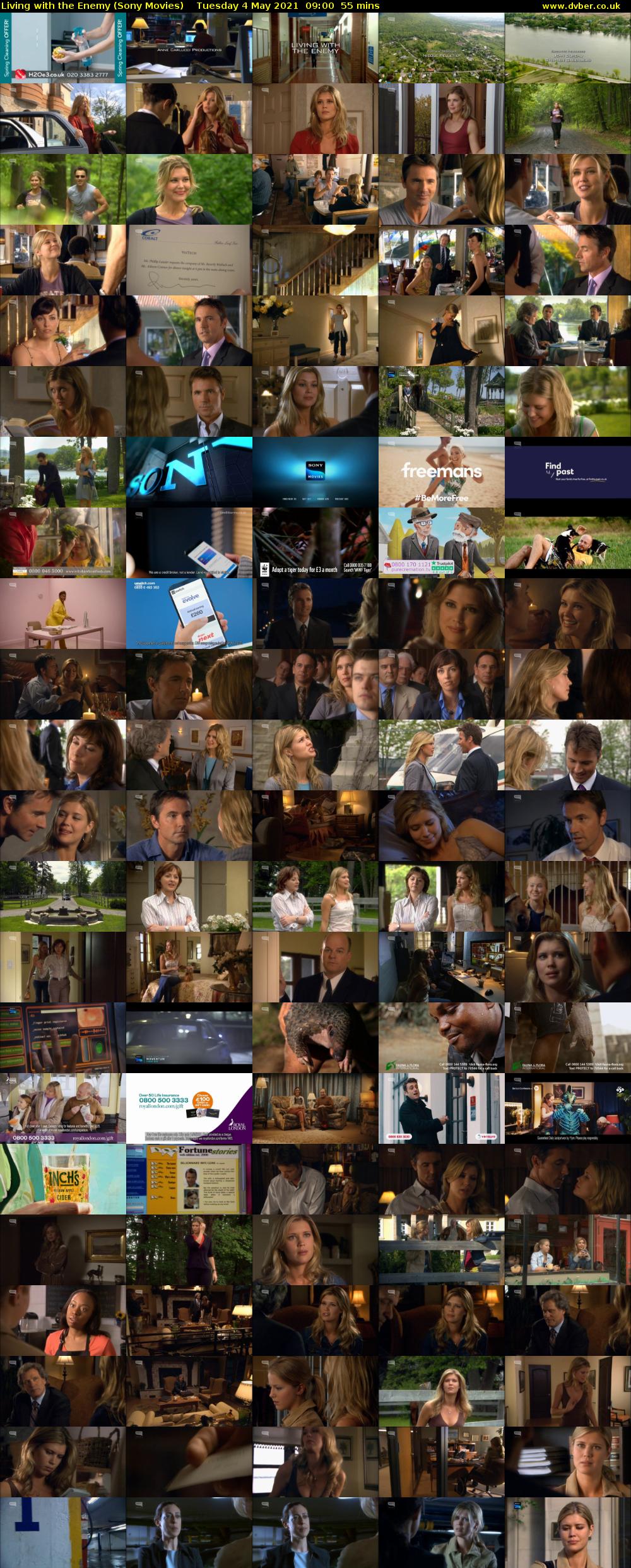 Living with the Enemy (Sony Movies) Tuesday 4 May 2021 09:00 - 09:55
