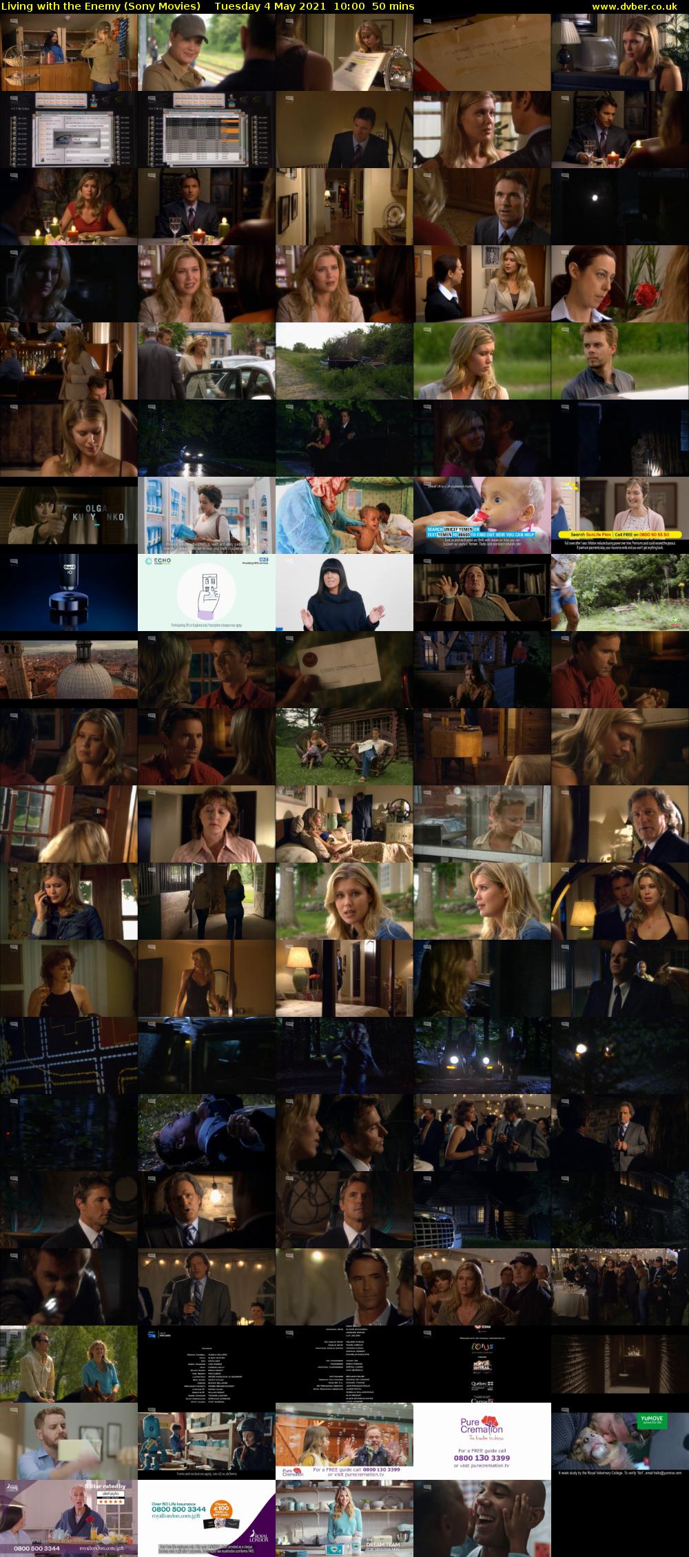 Living with the Enemy (Sony Movies) Tuesday 4 May 2021 10:00 - 10:50