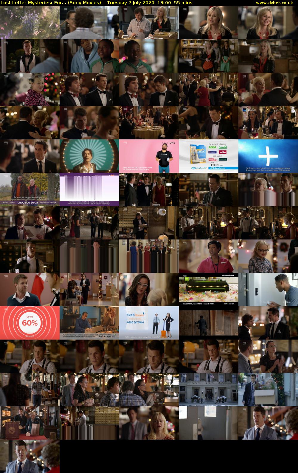 Lost Letter Mysteries: For... (Sony Movies) Tuesday 7 July 2020 13:00 - 13:55
