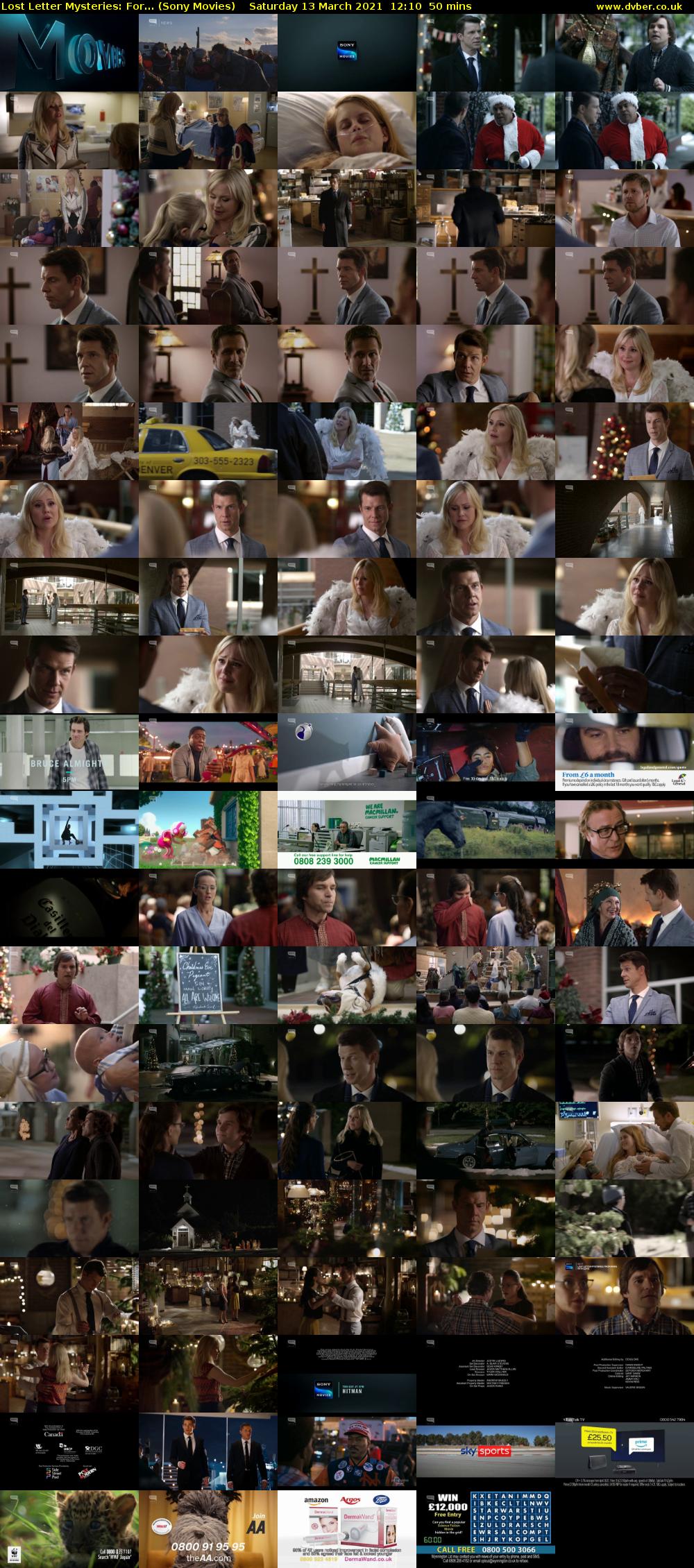 Lost Letter Mysteries: For... (Sony Movies) Saturday 13 March 2021 12:10 - 13:00