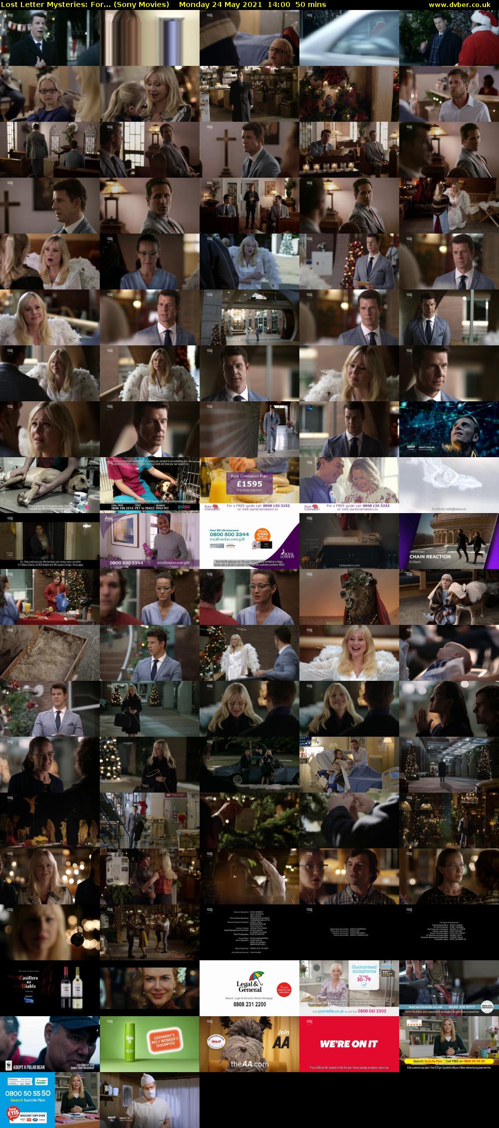 Lost Letter Mysteries: For... (Sony Movies) Monday 24 May 2021 14:00 - 14:50