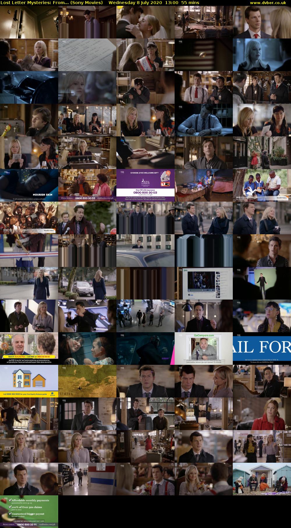 Lost Letter Mysteries: From... (Sony Movies) Wednesday 8 July 2020 13:00 - 13:55
