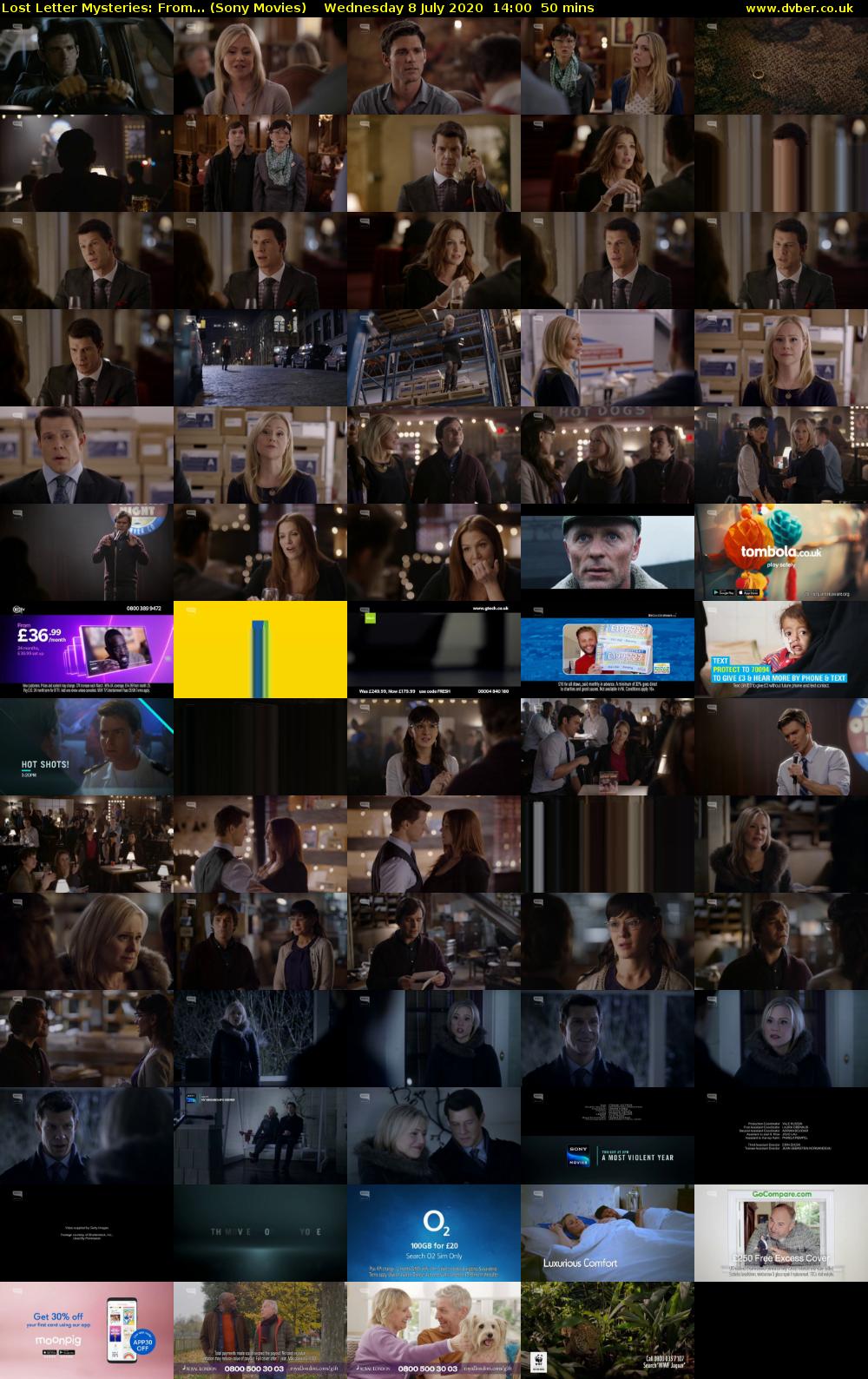 Lost Letter Mysteries: From... (Sony Movies) Wednesday 8 July 2020 14:00 - 14:50
