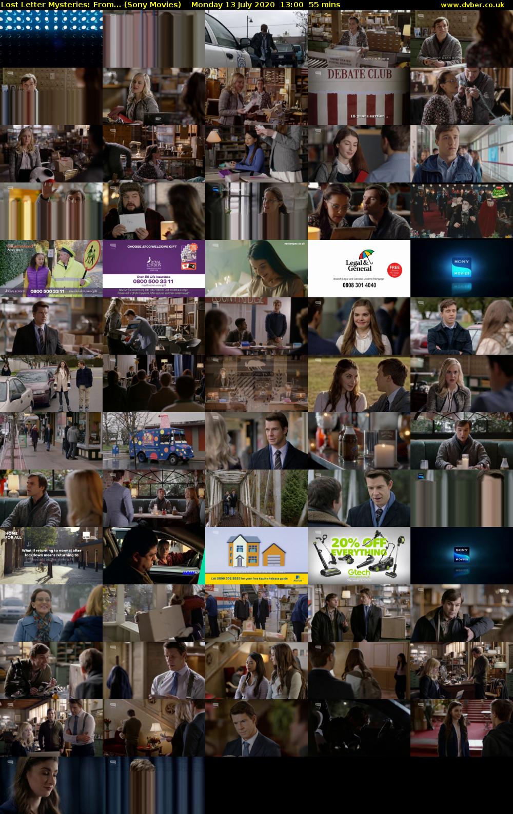 Lost Letter Mysteries: From... (Sony Movies) Monday 13 July 2020 13:00 - 13:55