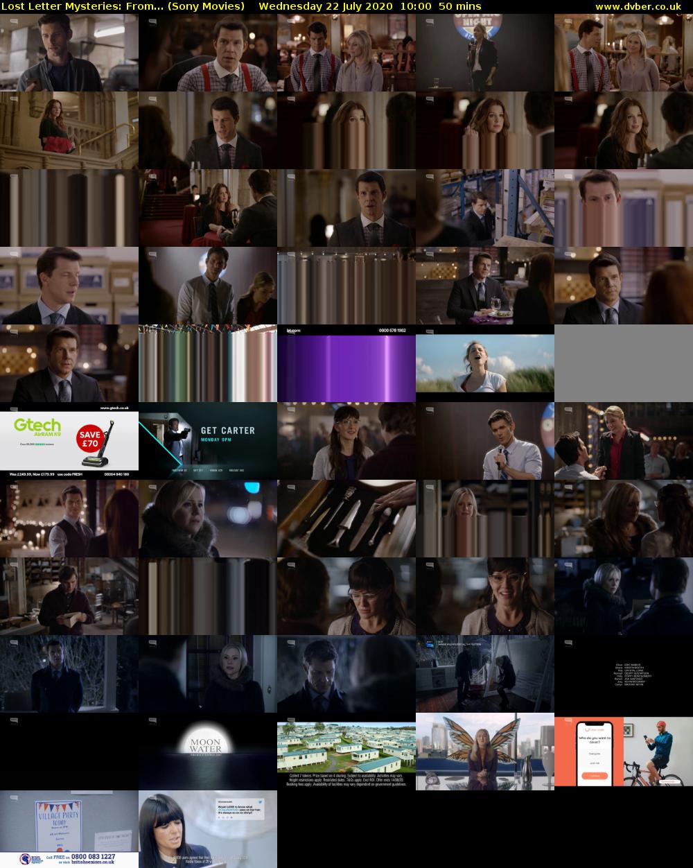 Lost Letter Mysteries: From... (Sony Movies) Wednesday 22 July 2020 10:00 - 10:50