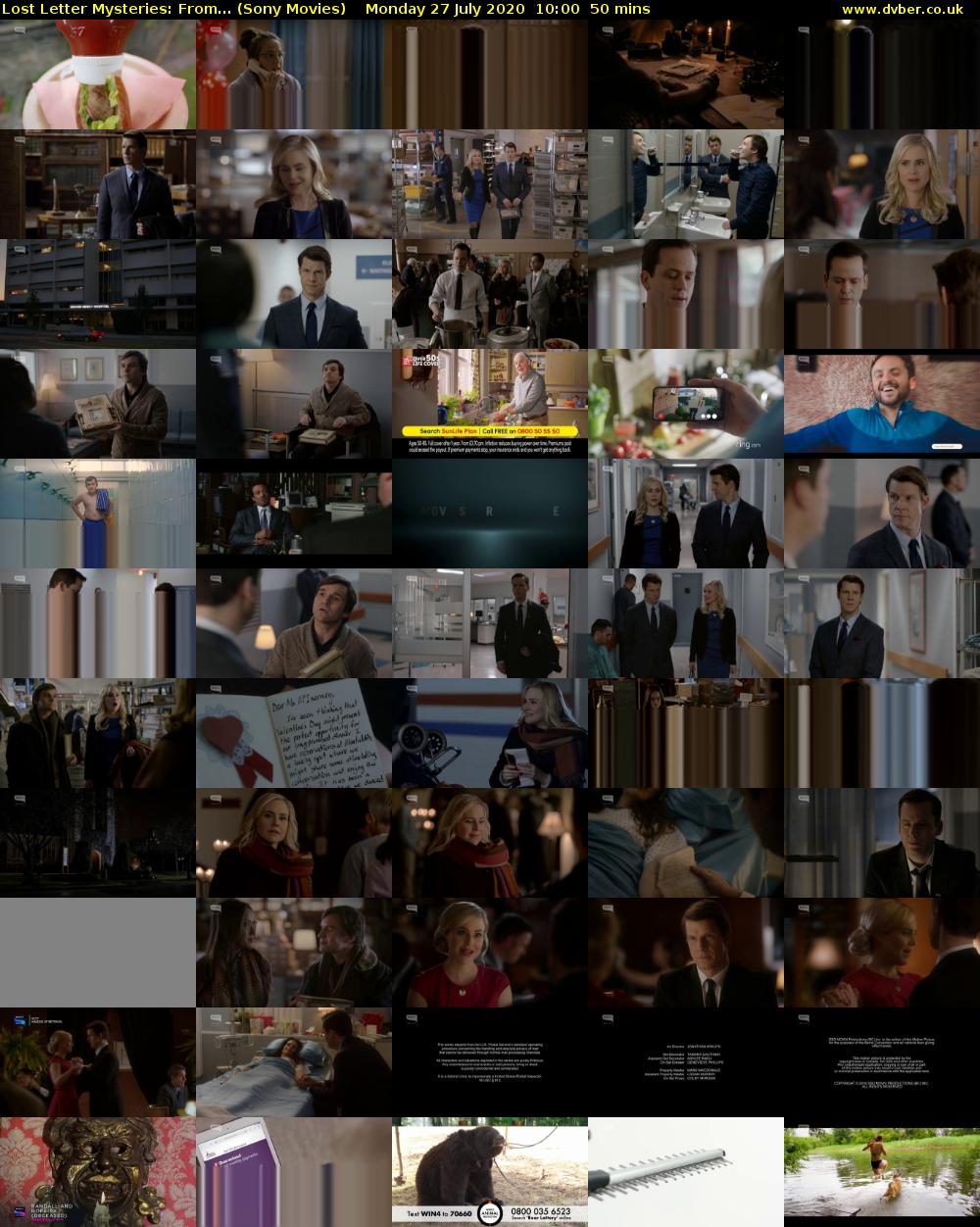 Lost Letter Mysteries: From... (Sony Movies) Monday 27 July 2020 10:00 - 10:50