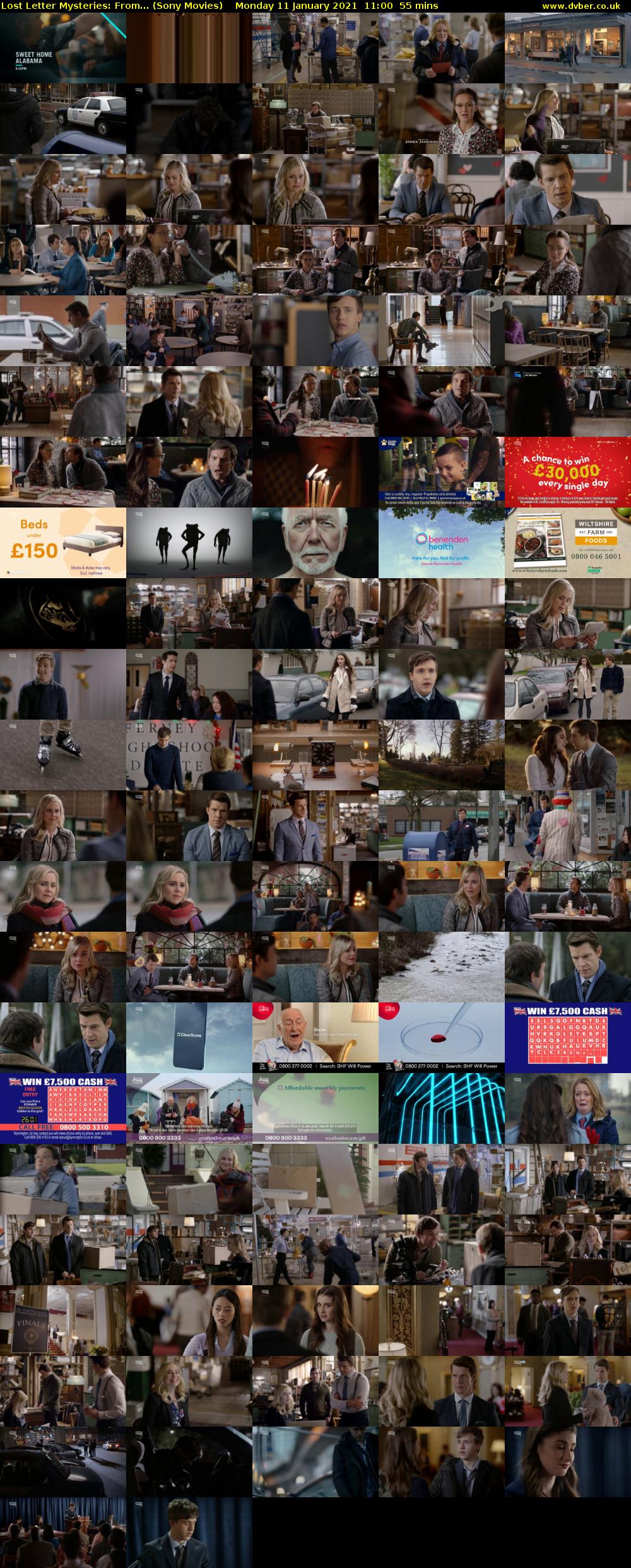 Lost Letter Mysteries: From... (Sony Movies) Monday 11 January 2021 11:00 - 11:55